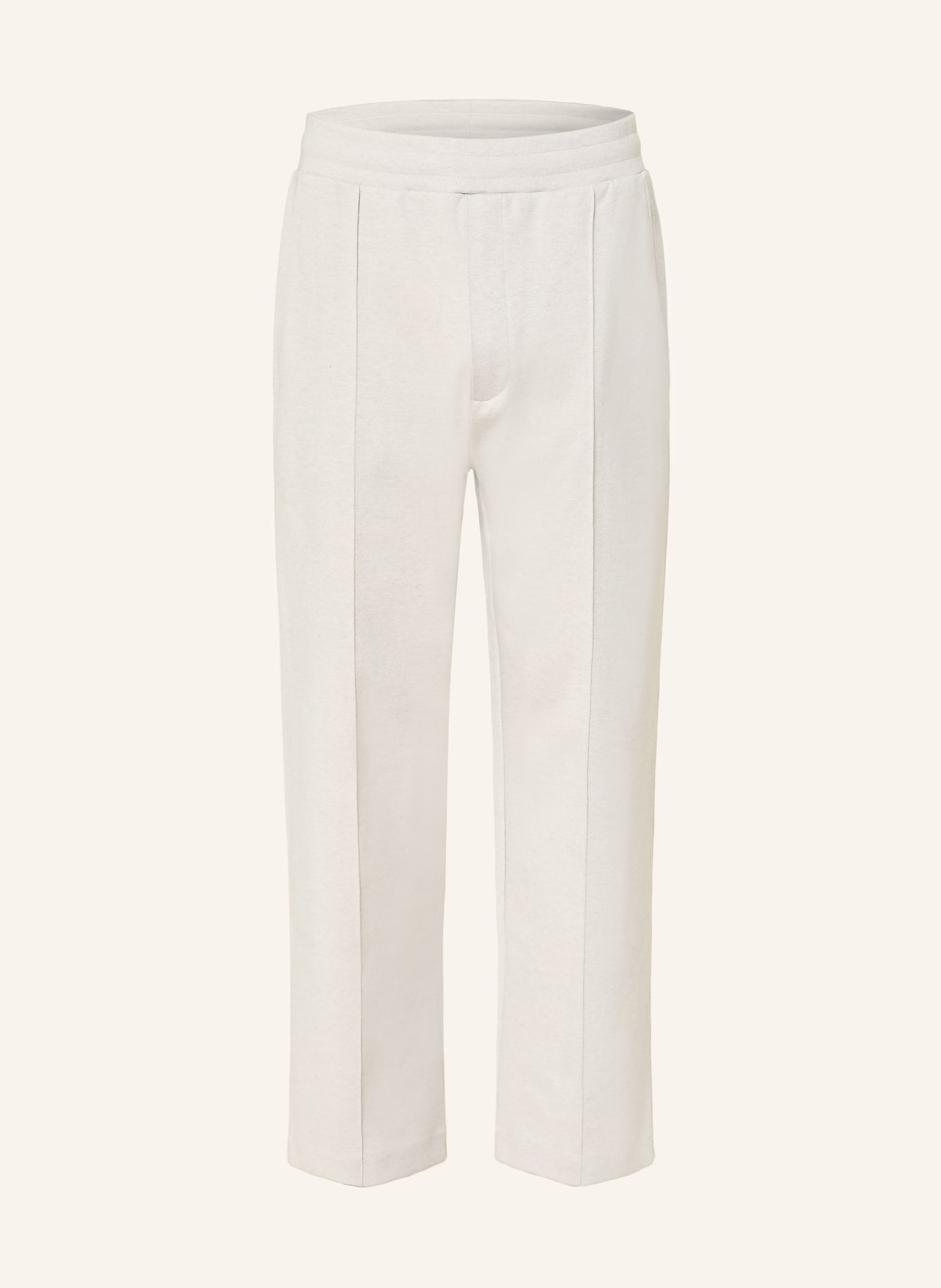 BOSS SE TWIST jersey pants in jogging style, regular fit: LIGHT GRAY