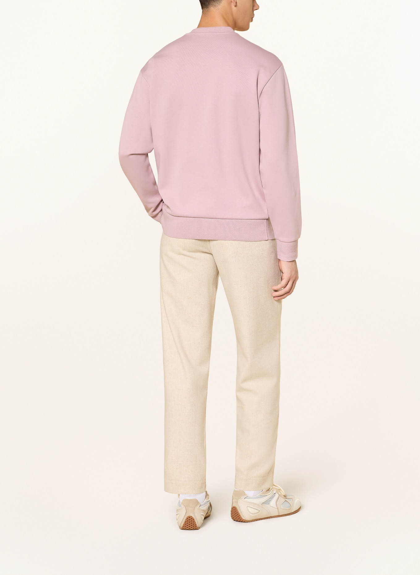 BOSS Sweatshirt VARSITY: ROSÉ