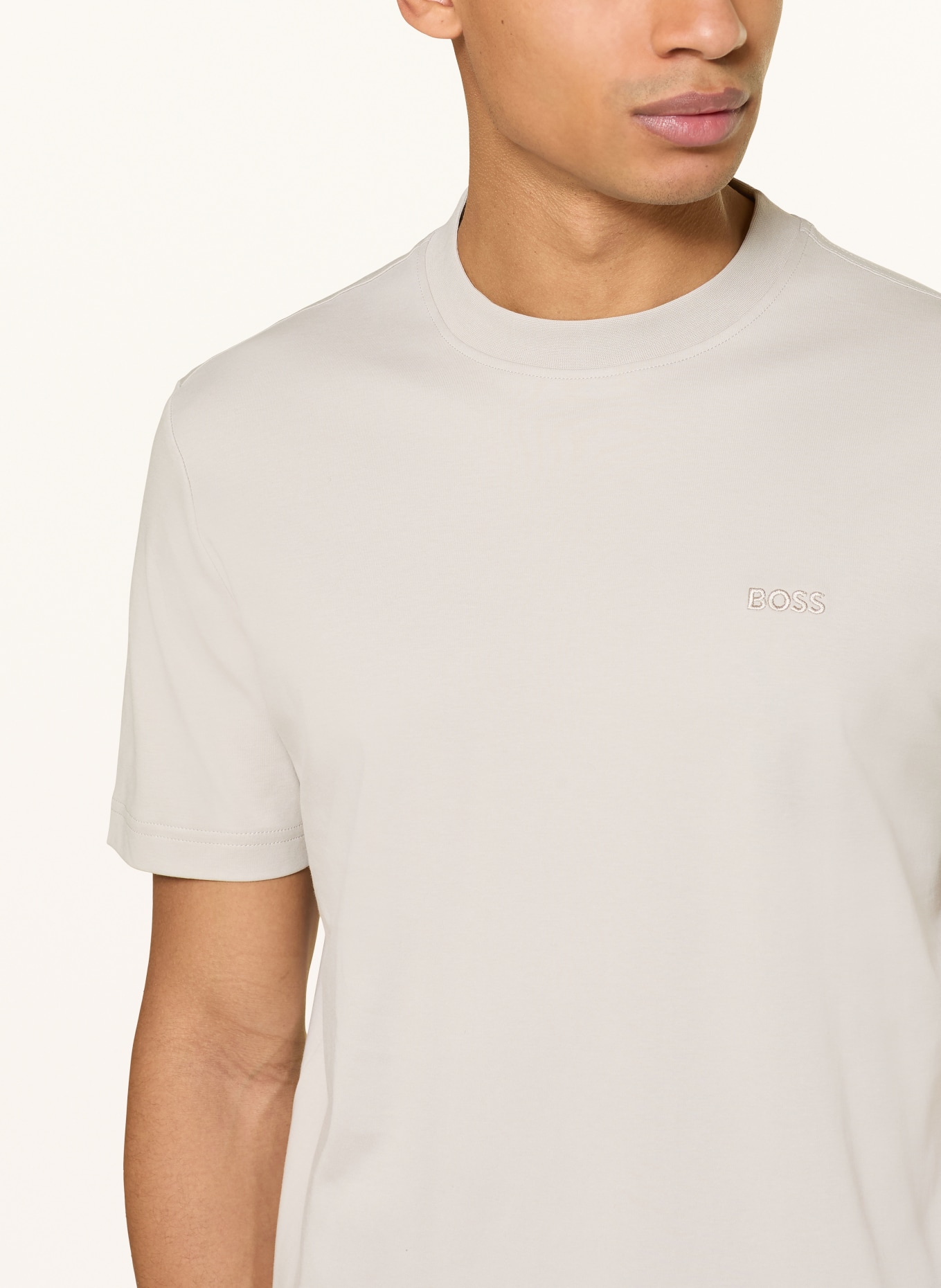 BOSS T-Shirt TE: HELLGRAU