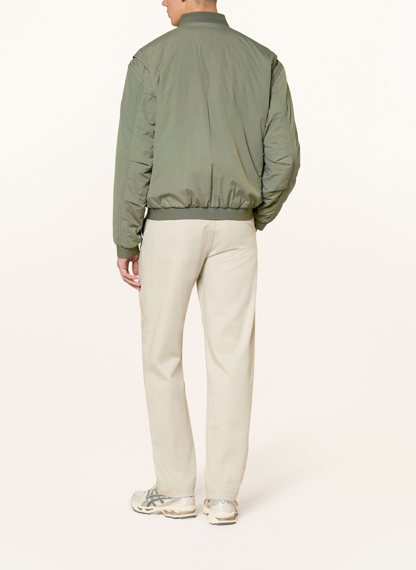 BOSS OVARSI blouson jacket: GRAY