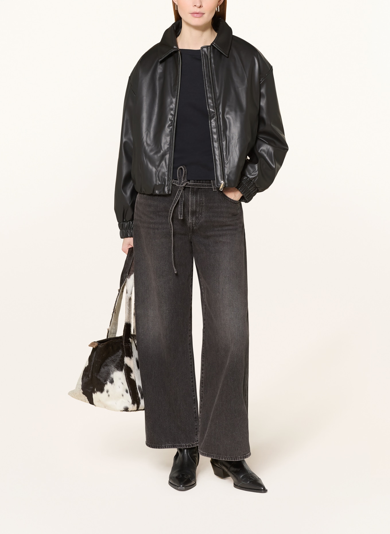 Levi's® Wide Leg Jeans XL STRAIGHT: 03 Blacks