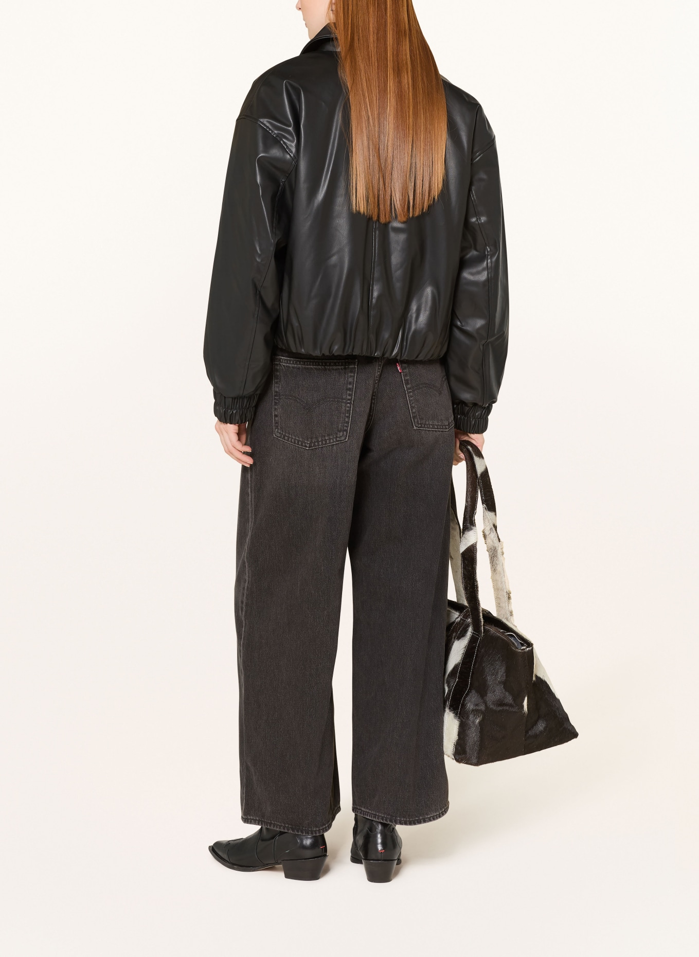 Levi's® Wide Leg Jeans XL STRAIGHT: 03 Blacks