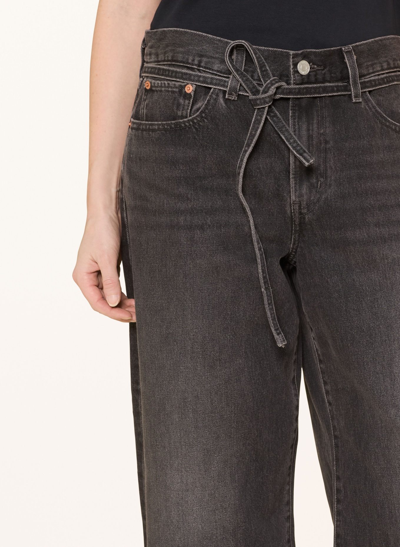 Levi's® Wide Leg Jeans XL STRAIGHT: 03 Blacks