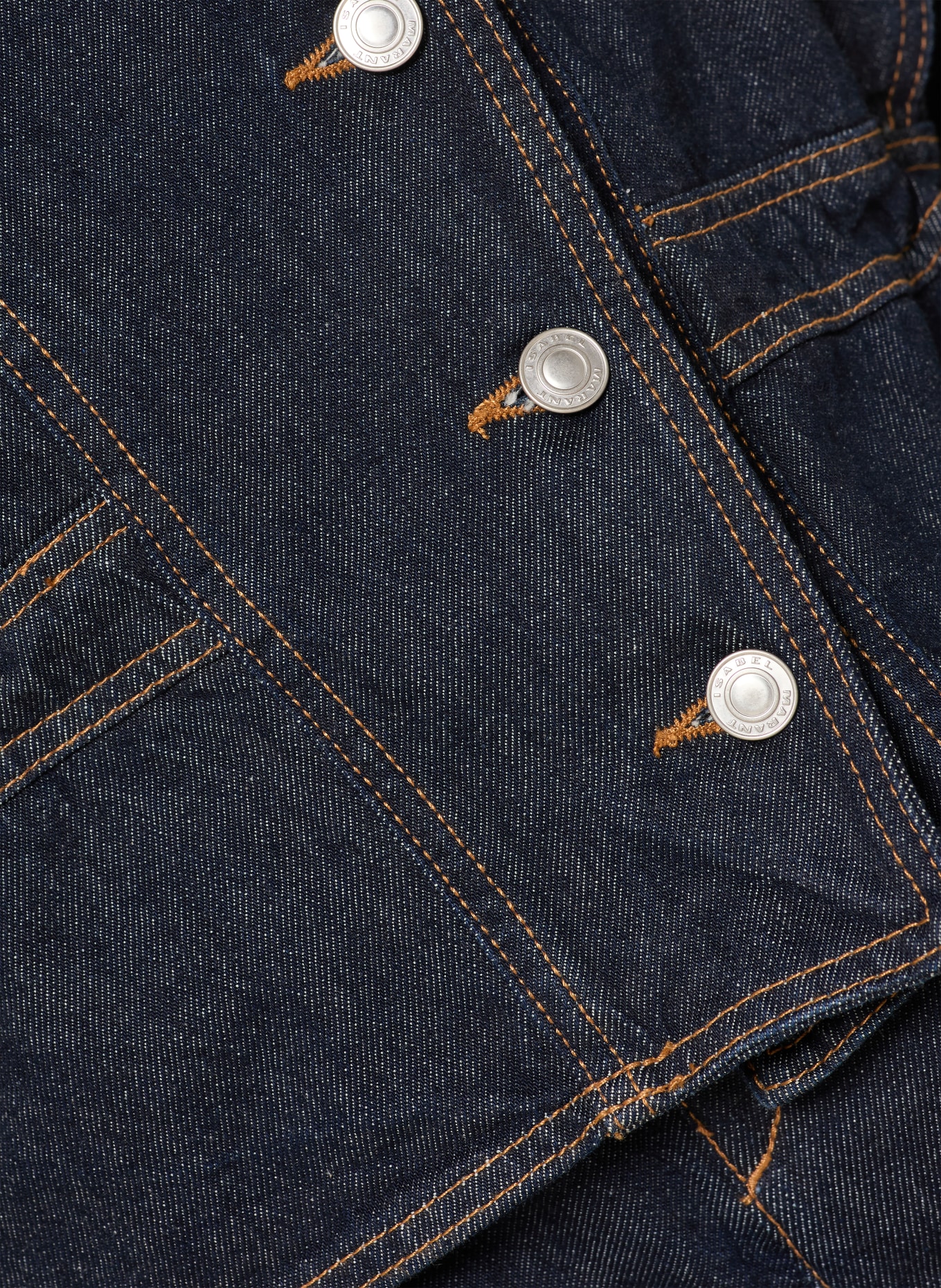 MARANT ÉTOILE Kurtka dżinsowa DOLIE: GRANATOWY