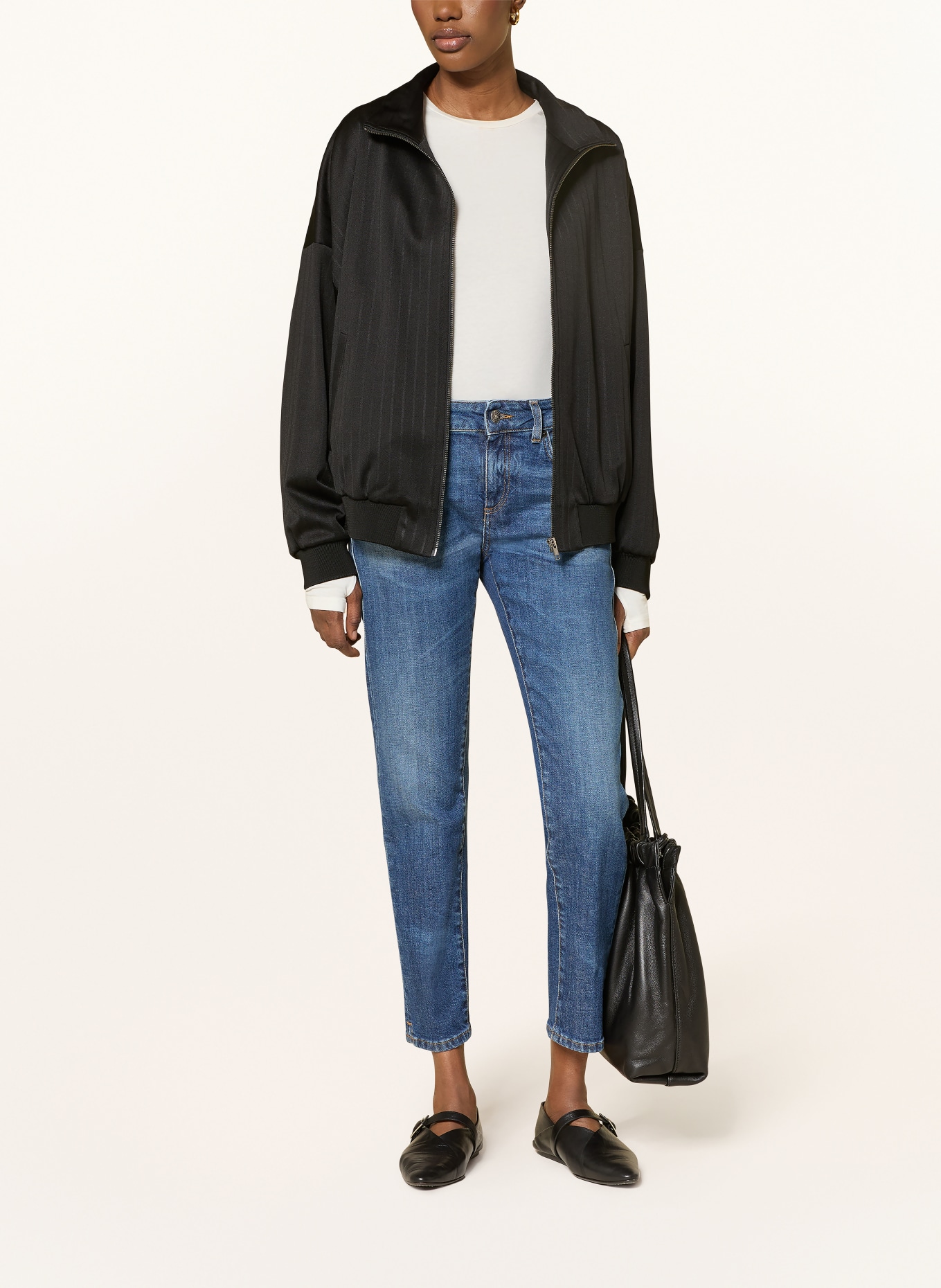 Dondup Cropped Jeans ROSE: 800 dublau