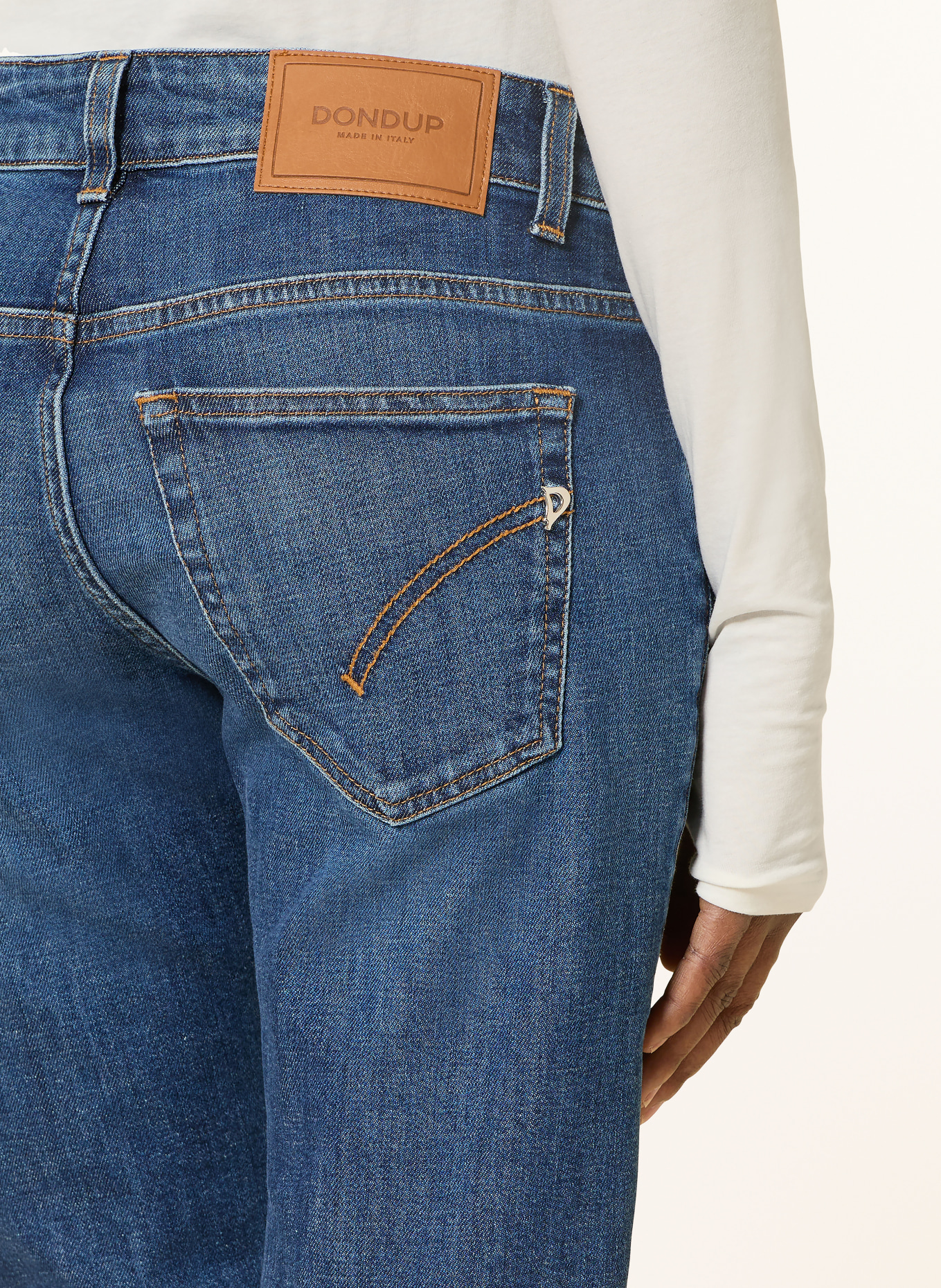 Dondup Cropped Jeans ROSE: 800 dublau