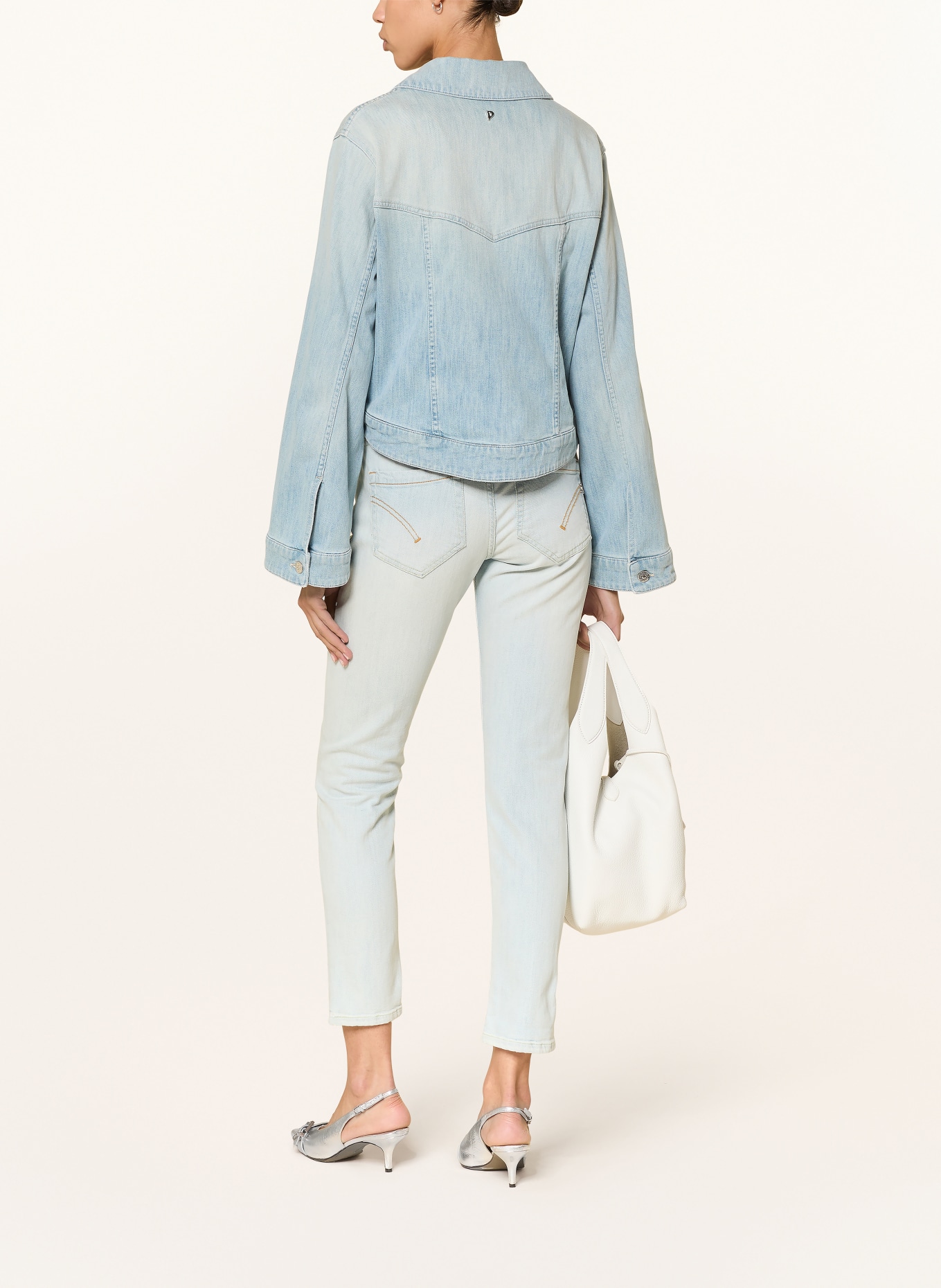 Dondup Úzké džíny MONROE: 800 HELLBLAU