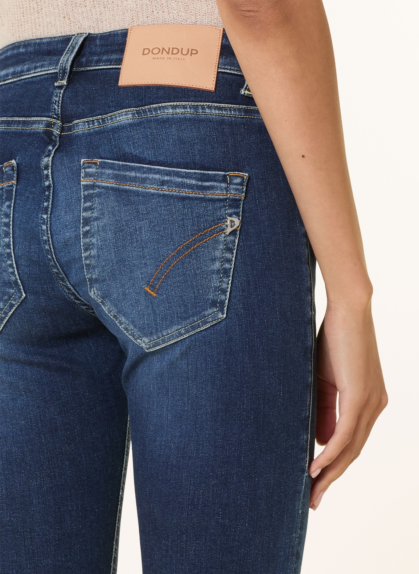 Dondup Obcisłe dżinsy MONROE: 800 dublau