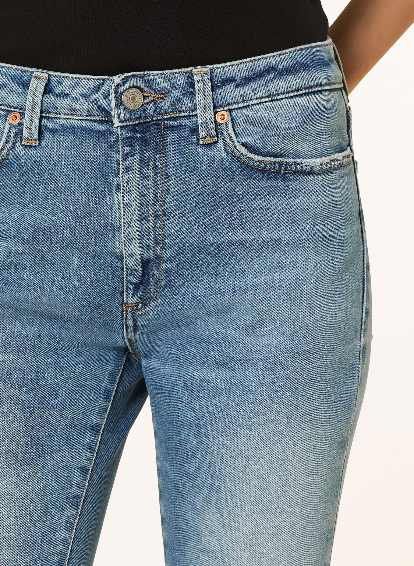 Dondup Džíny s rozšiřujícími se nohavicemi MANDY: 800 HELLBLAU