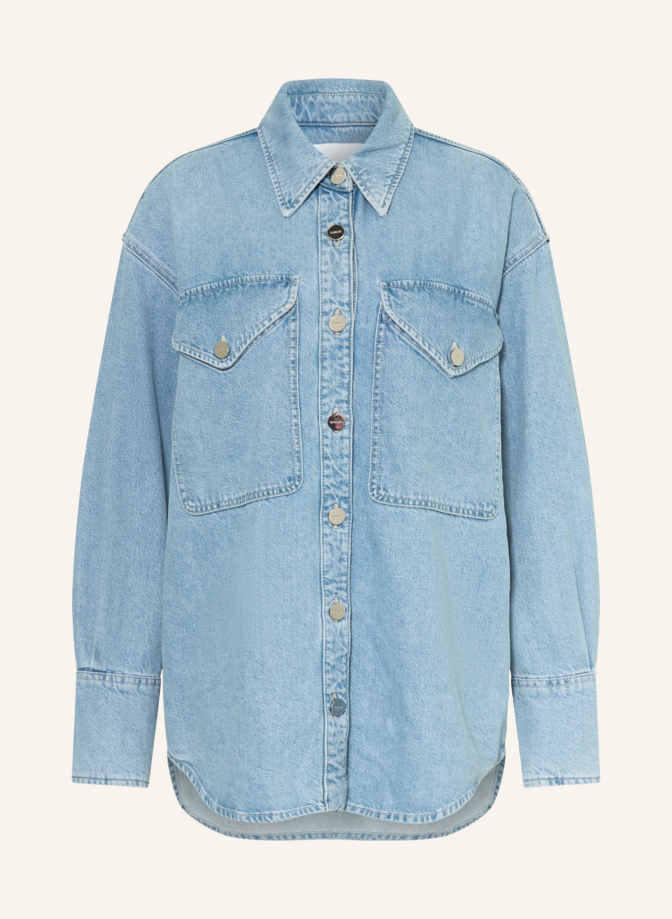 Dondup Jeans-Overshirt: HELLBLAU