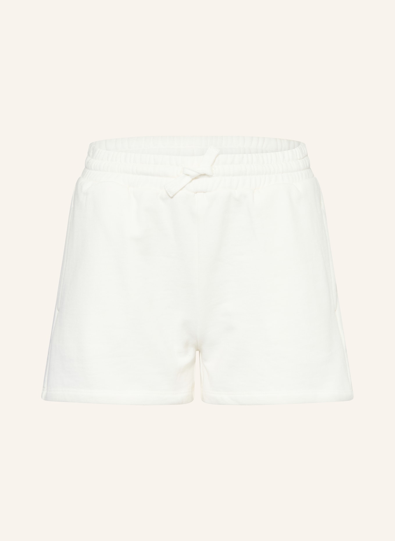 STELLA McCARTNEY KIDS Sweatshorts: WEISS / HELLGRÜN
