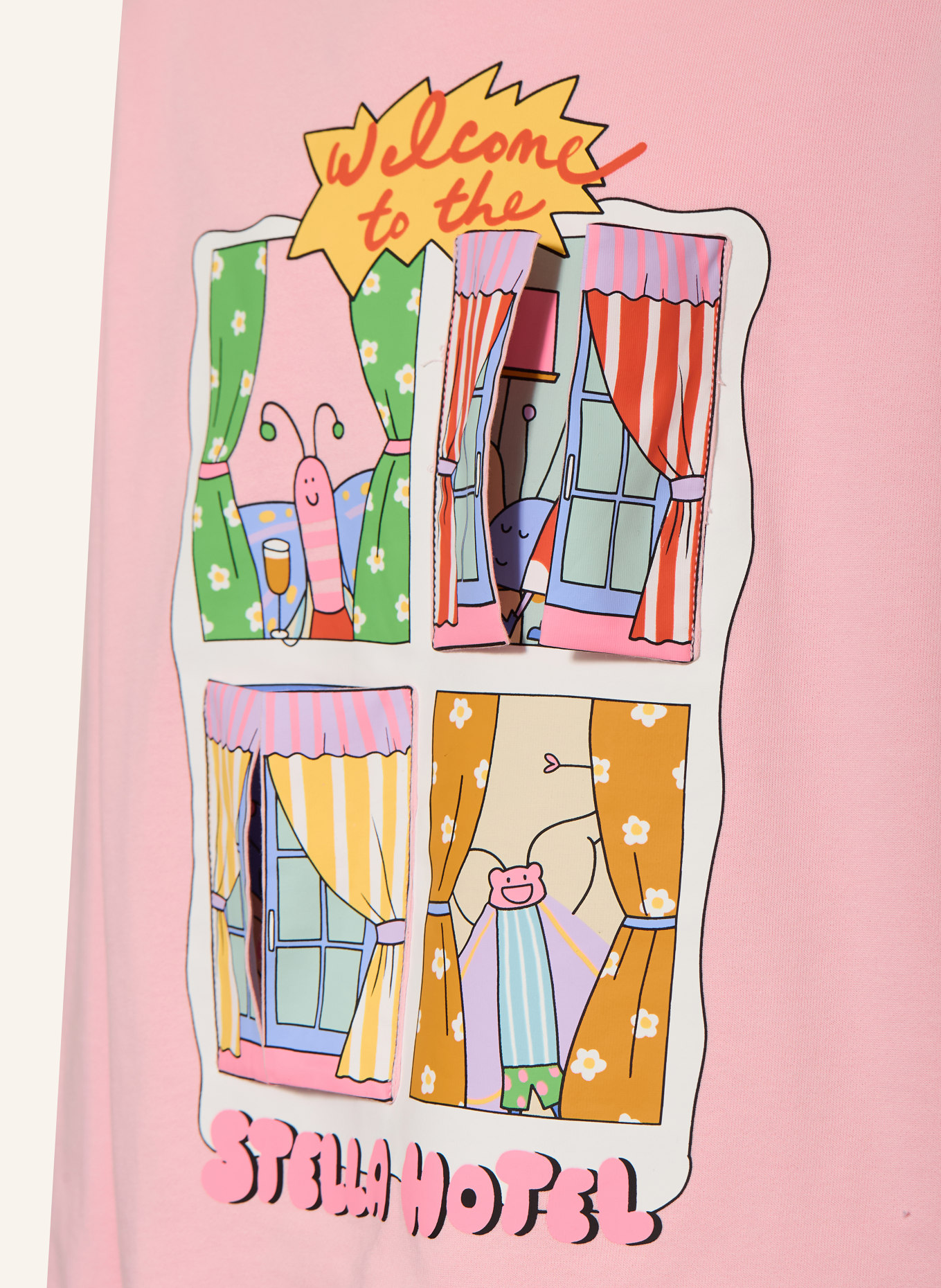 STELLA McCARTNEY KIDS sweatshirt: PINK