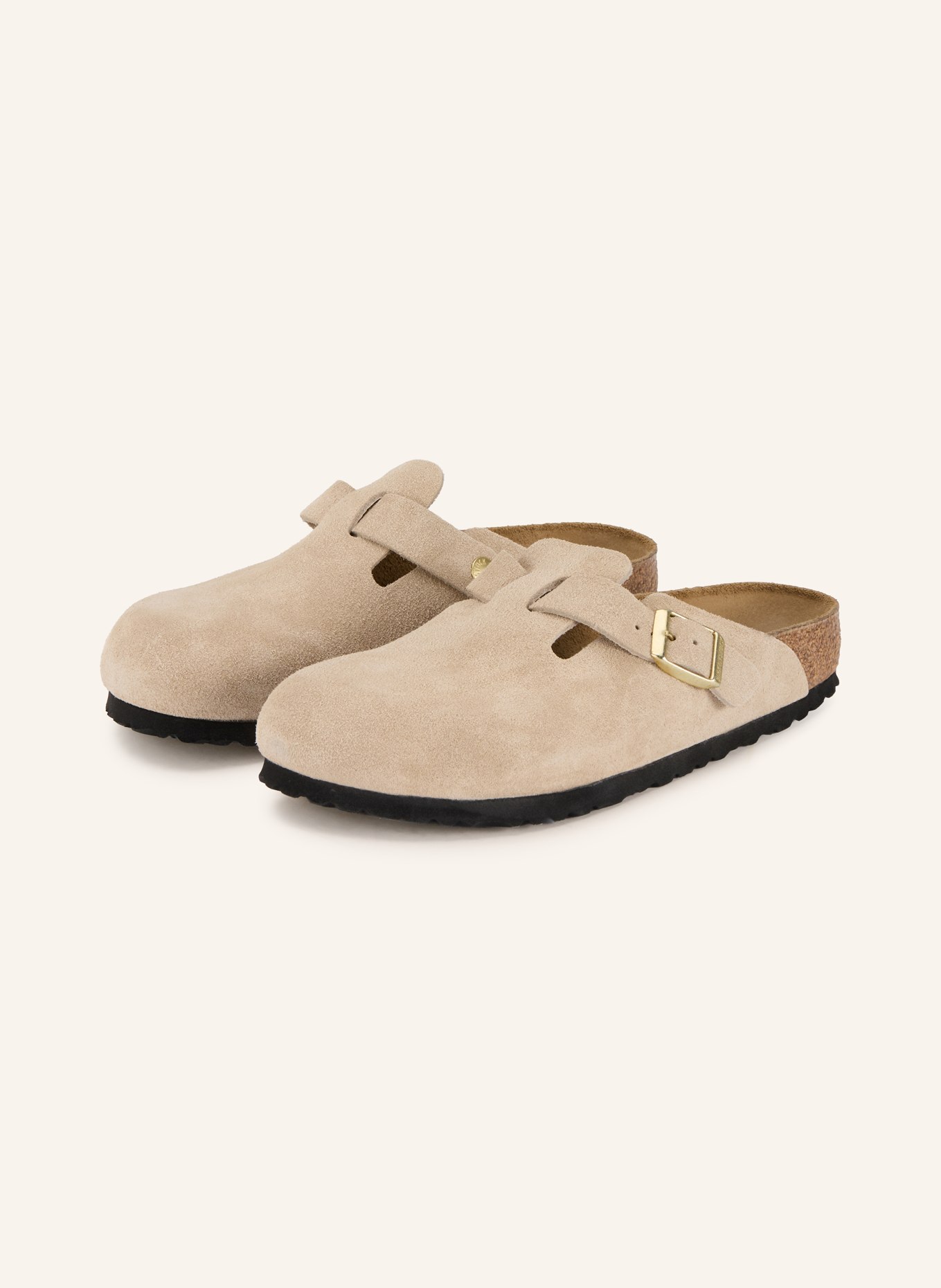 BIRKENSTOCK Pantoletten BOSTON BS: BEIGE