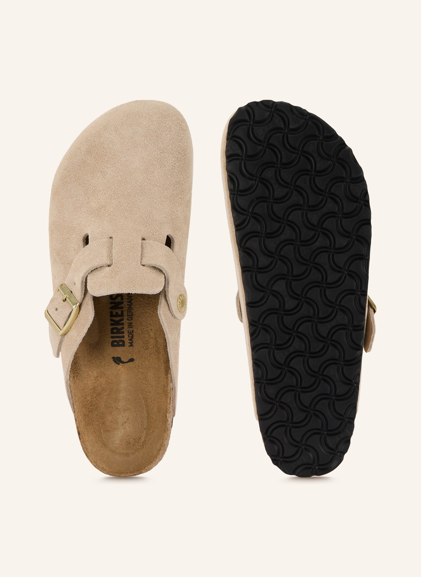 BIRKENSTOCK Pantoletten BOSTON BS: BEIGE