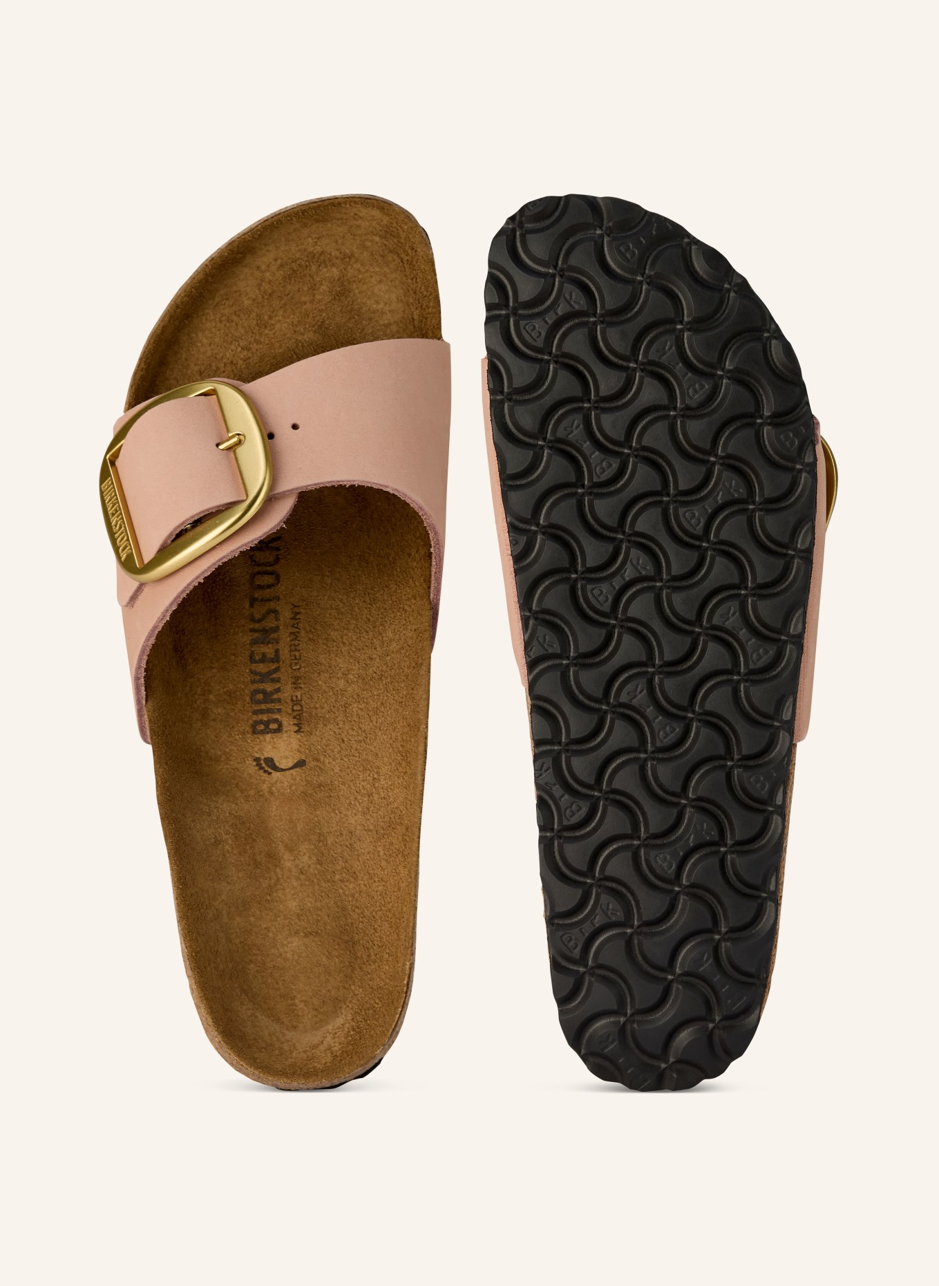 BIRKENSTOCK Pantoletten MADRID BIG BUCKLE: ROSÉ