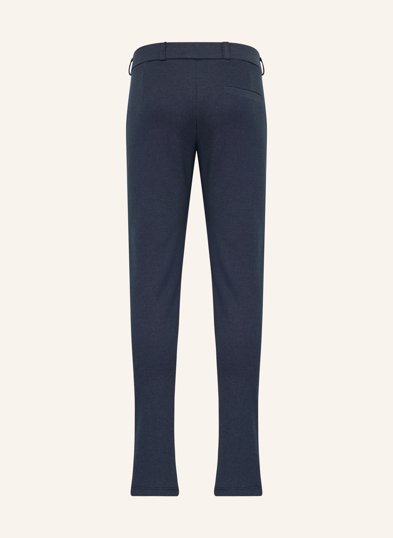 BLUE EFFECT Chino: DUNKELBLAU / ECRU