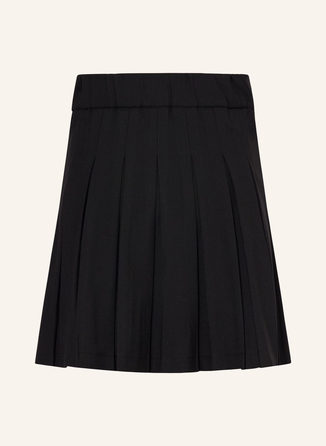 BLUE EFFECT Faltenrock: SCHWARZ