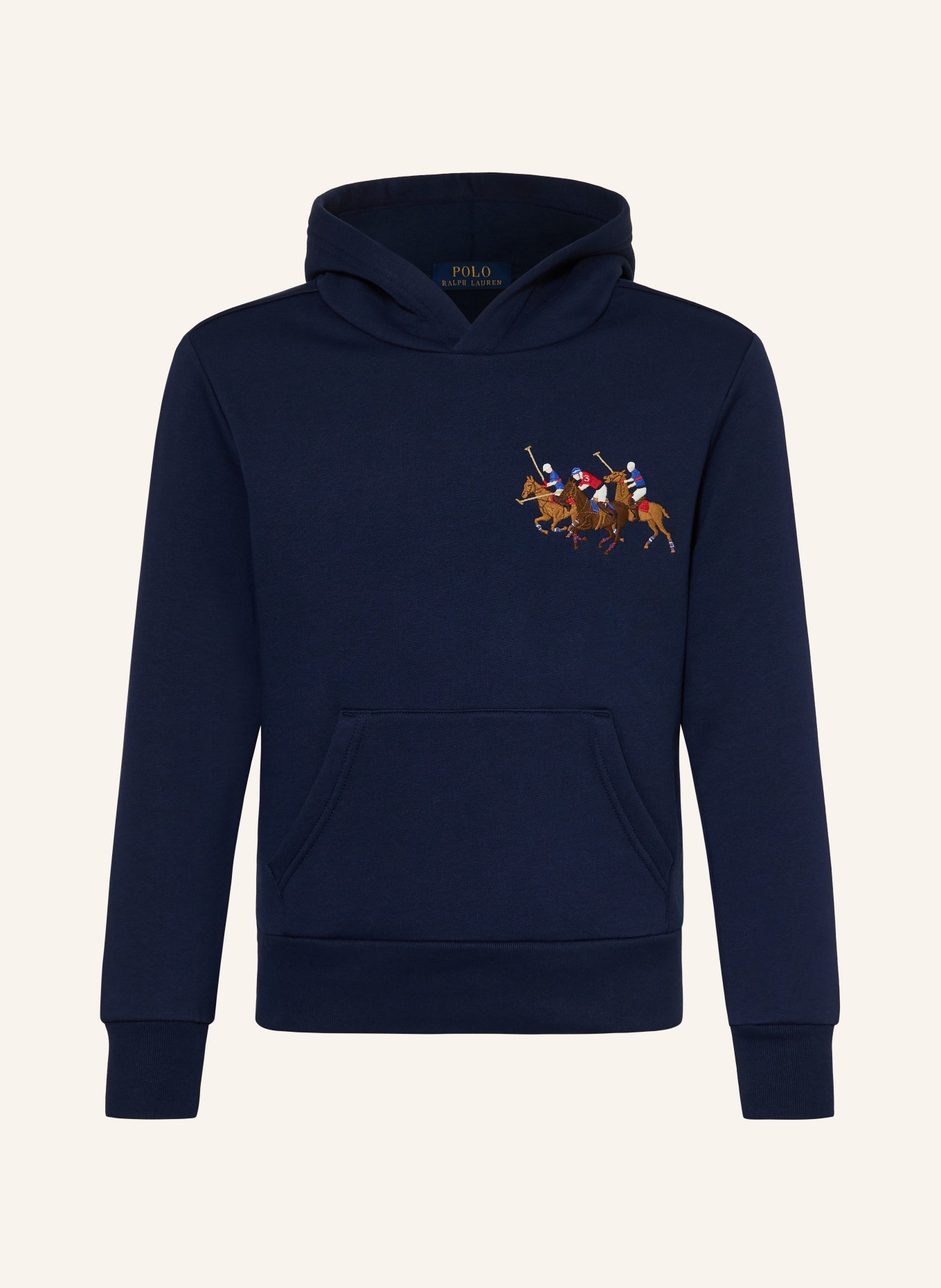POLO RALPH LAUREN Hoodie: DUNKELBLAU