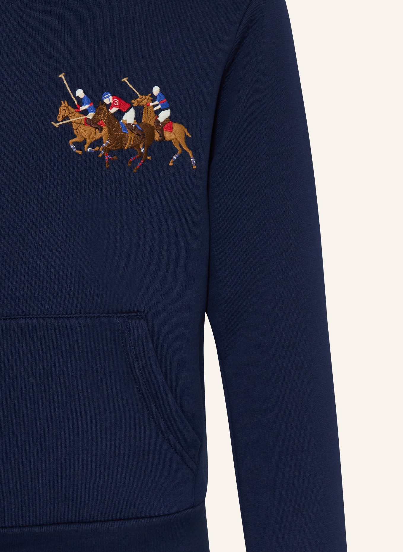 POLO RALPH LAUREN Hoodie: DUNKELBLAU