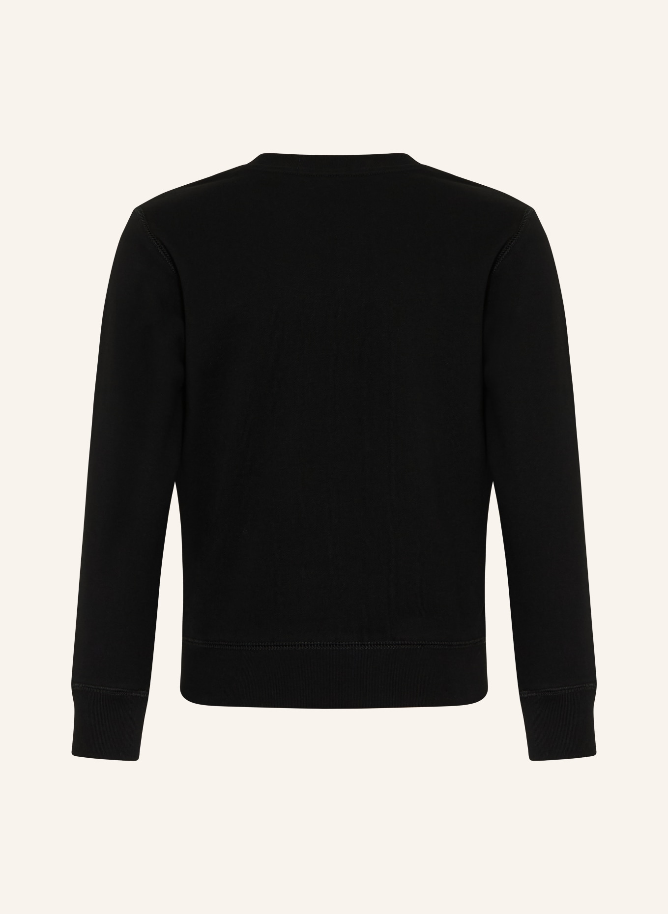 POLO RALPH LAUREN sweatshirt: BLACK