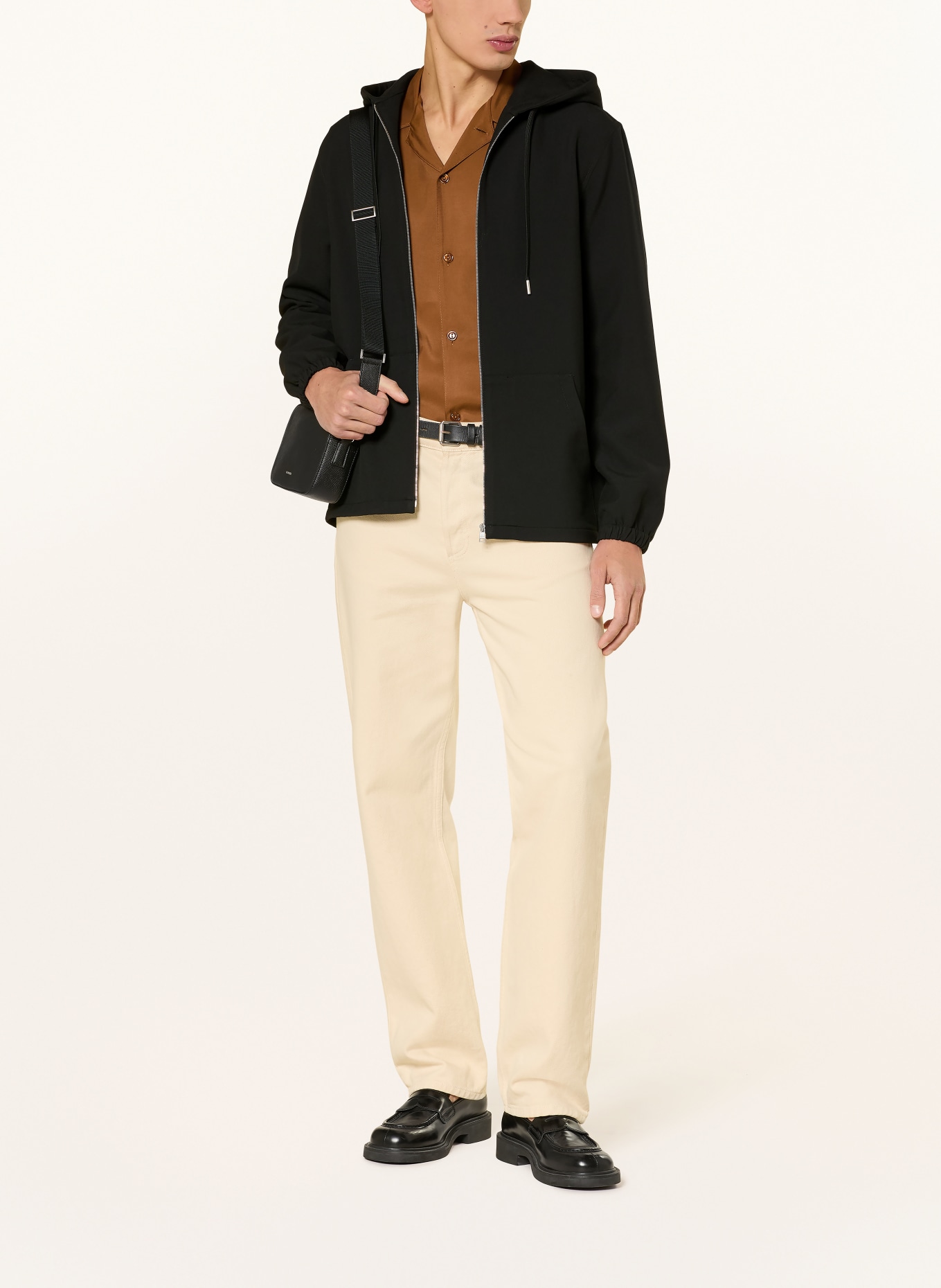 SANDRO Sweatjacke: SCHWARZ