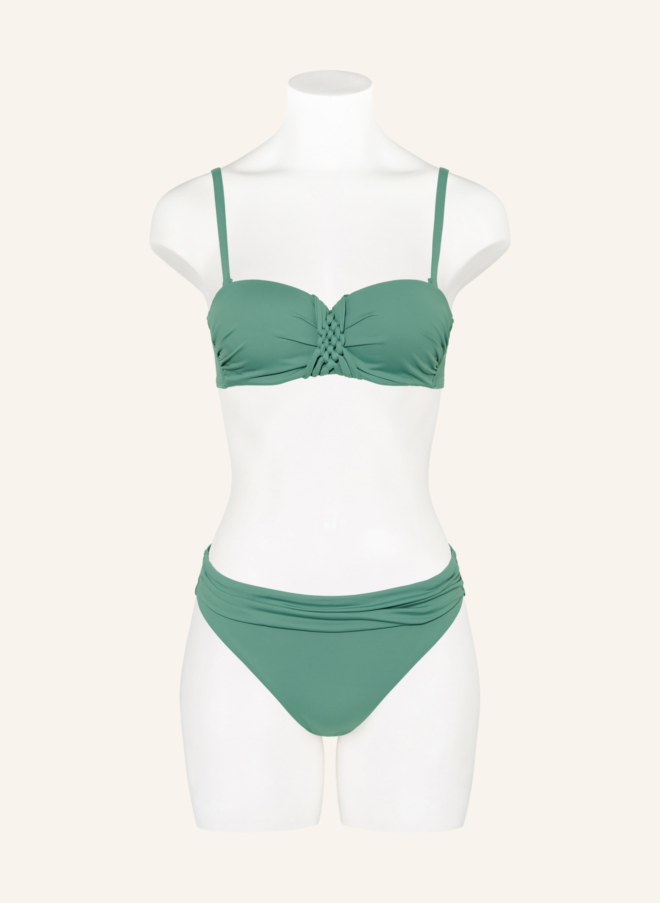 CYELL Podstawowe figi bikini GREEN OASIS: ZIELONY