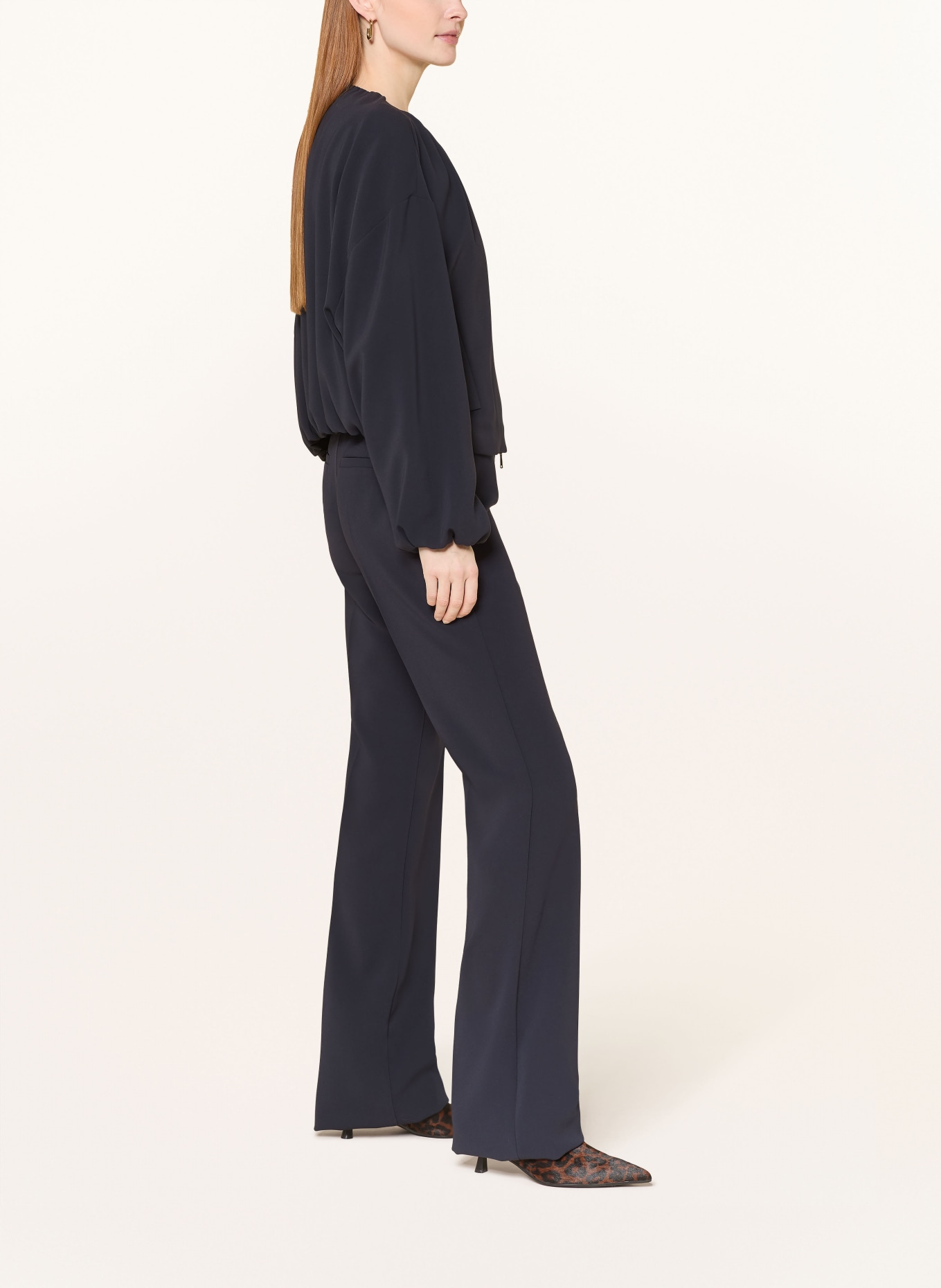 MARELLA Bootcut-Hose: DUNKELBLAU