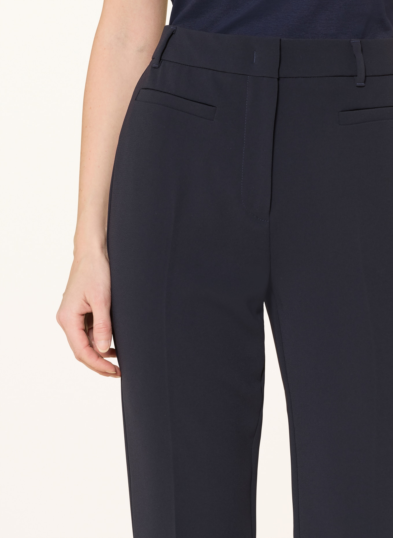 MARELLA Bootcut-Hose: DUNKELBLAU