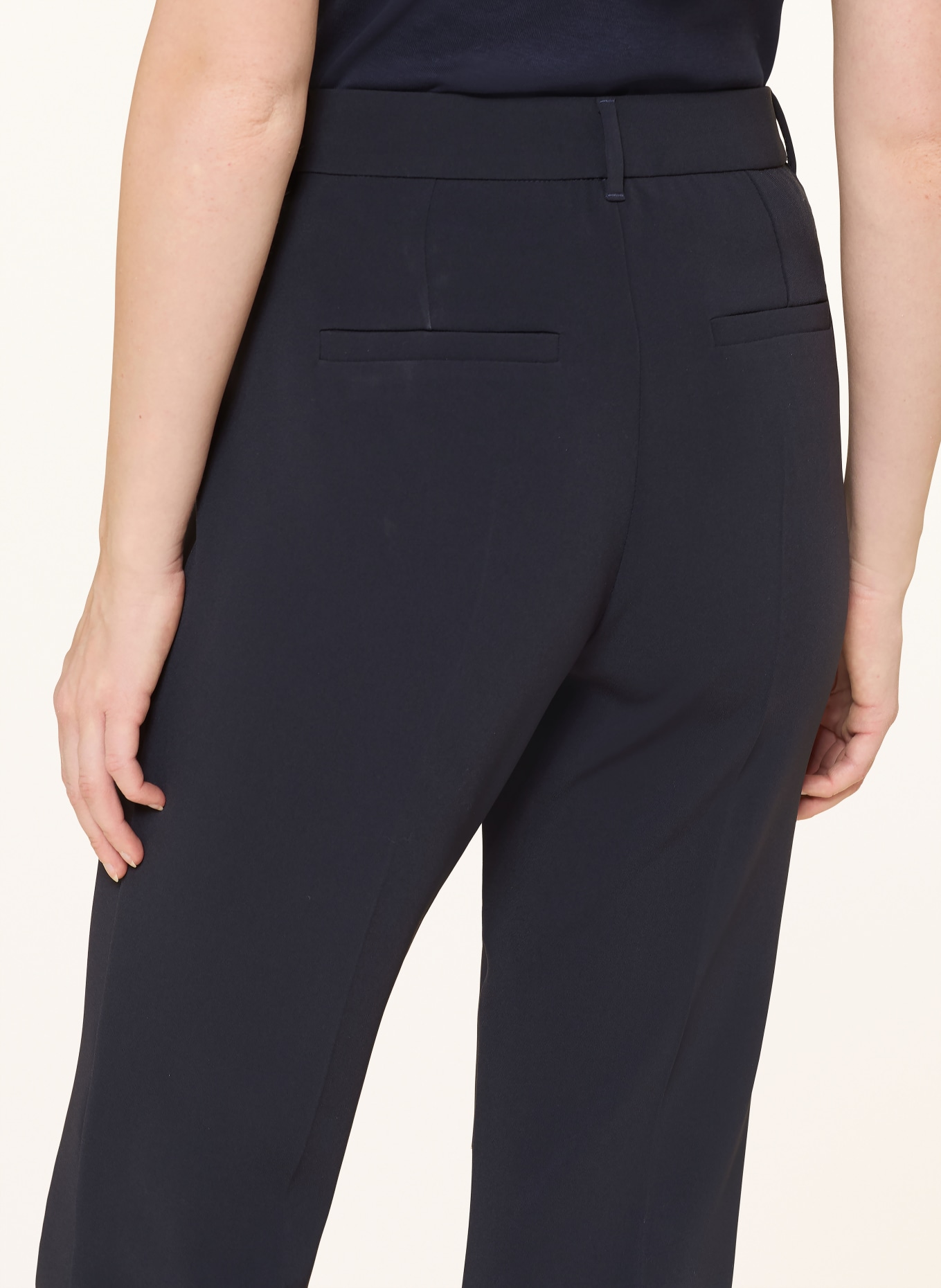 MARELLA Bootcut-Hose: DUNKELBLAU