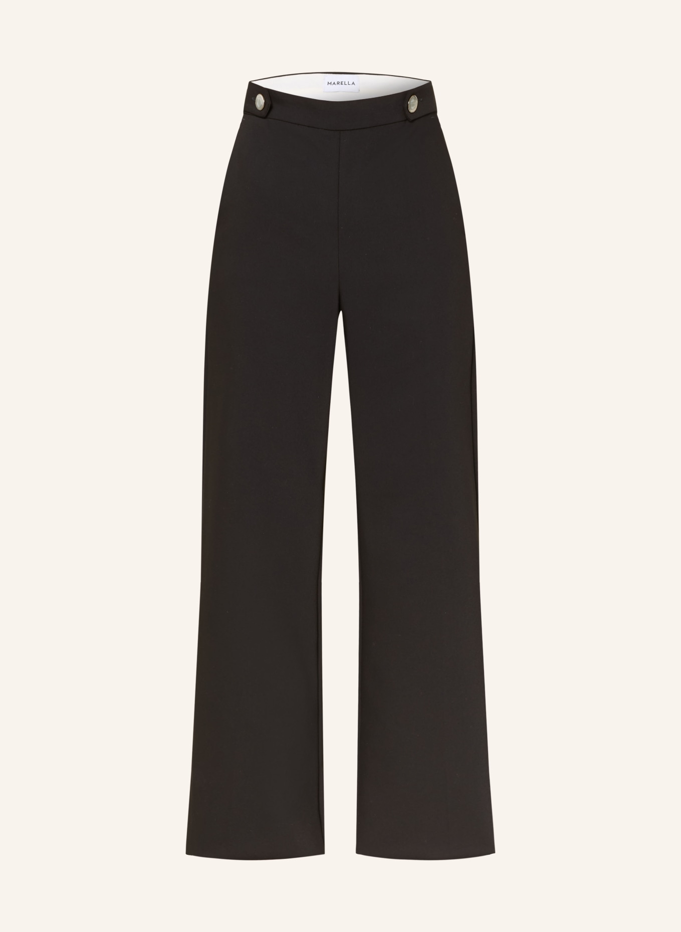 MARELLA Marlenehose: SCHWARZ