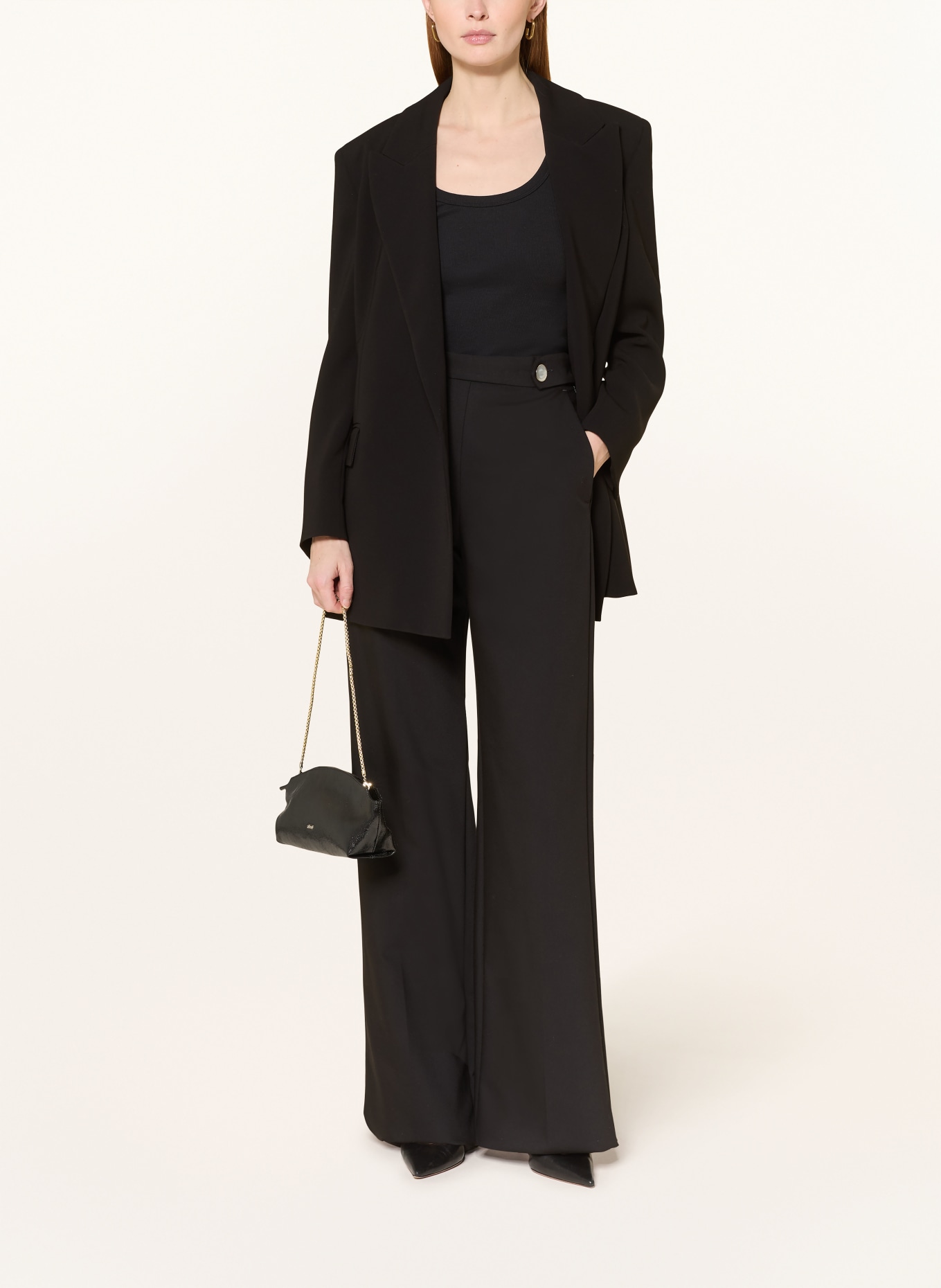 MARELLA Marlenehose: SCHWARZ