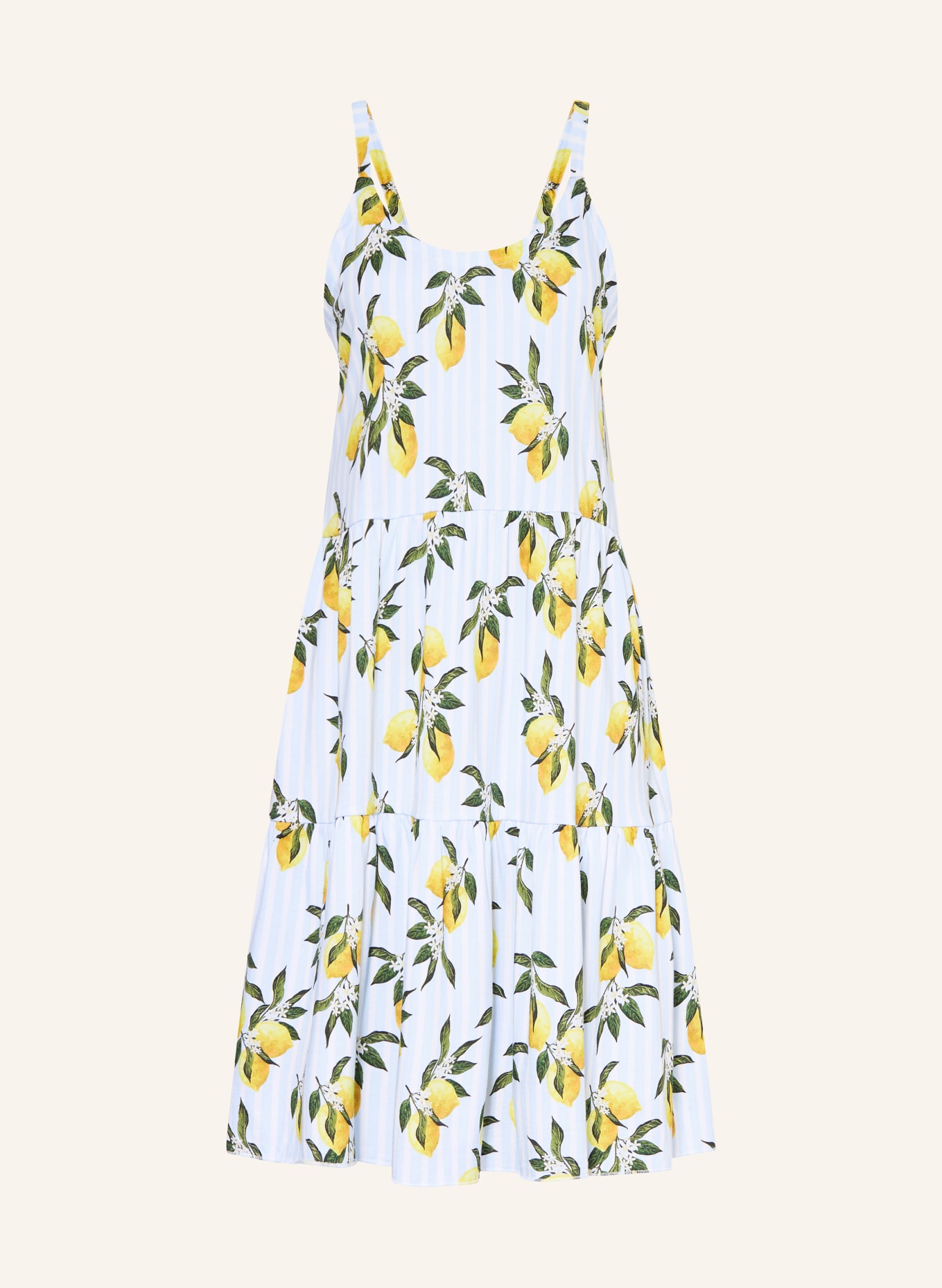 darling harbour Nachthemd: streifen zitrone