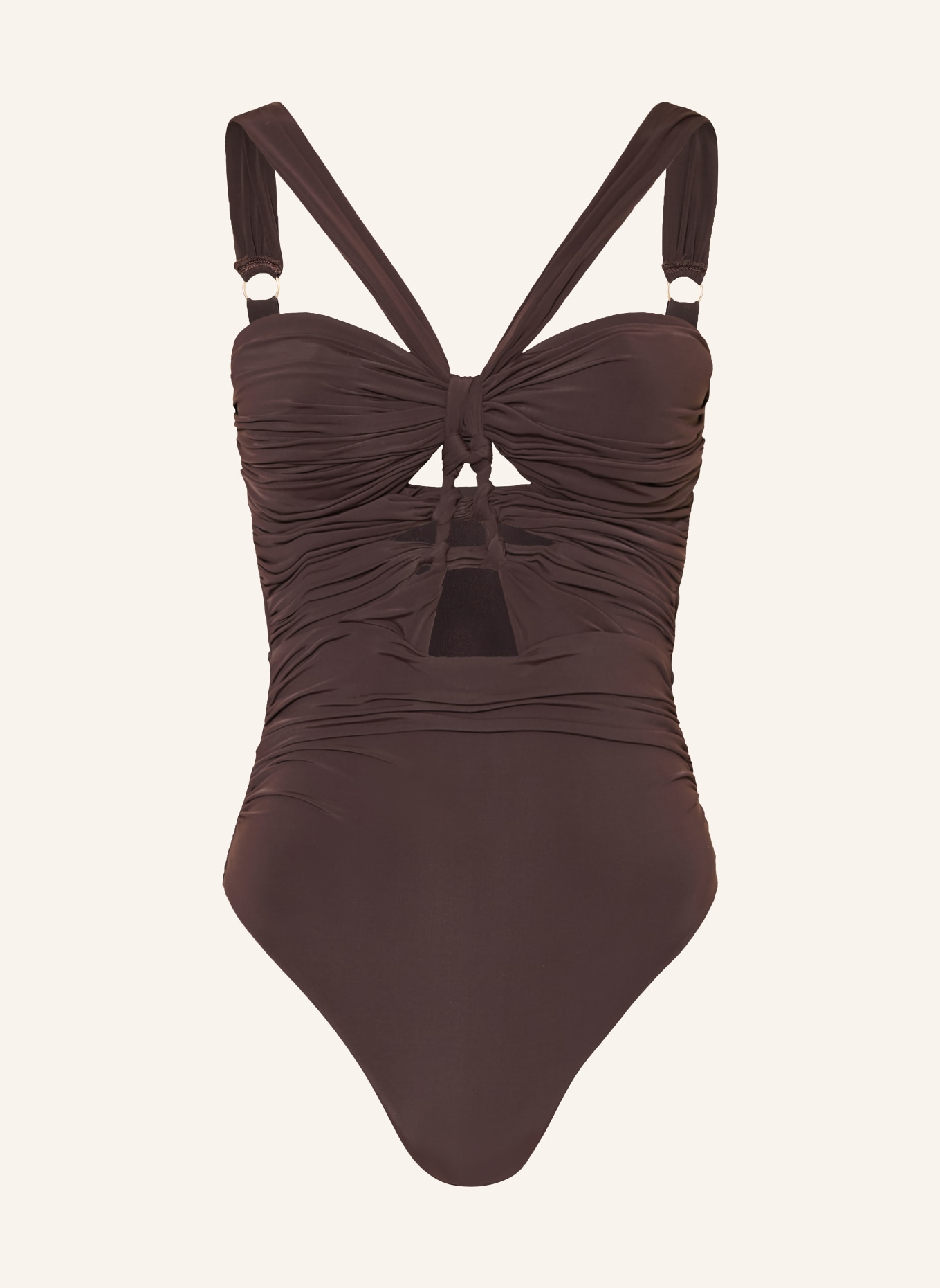 ZIMMERMANN Plavky DAYLIGHT: TMAVĚ HNĚDÁ