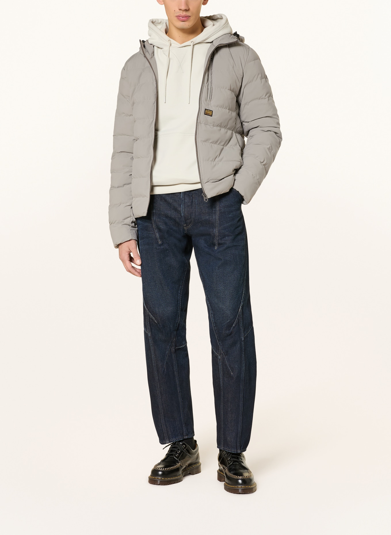 G-Star Steppjacke FOUNDATION: BEIGE