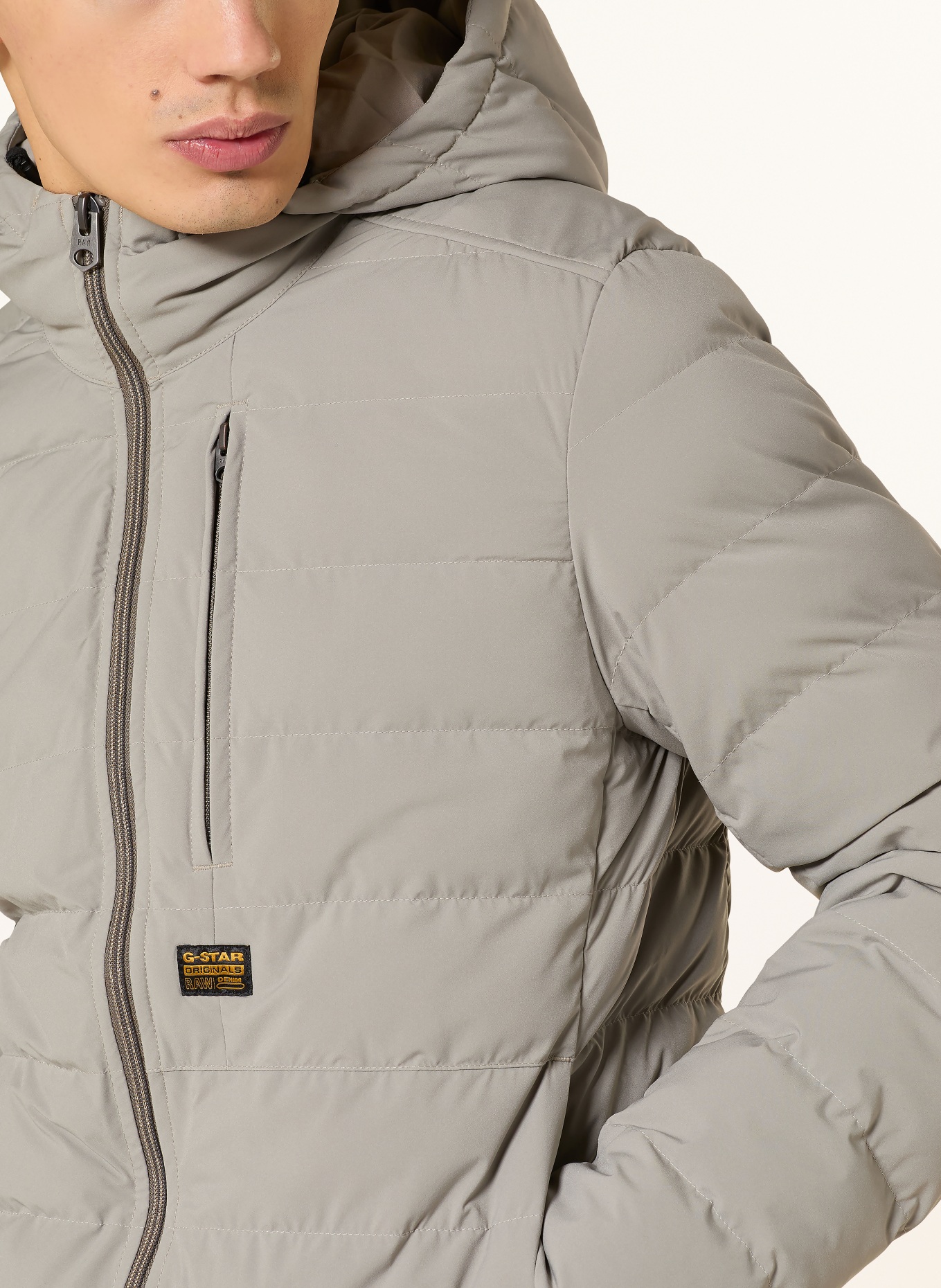 G-Star Steppjacke FOUNDATION: BEIGE