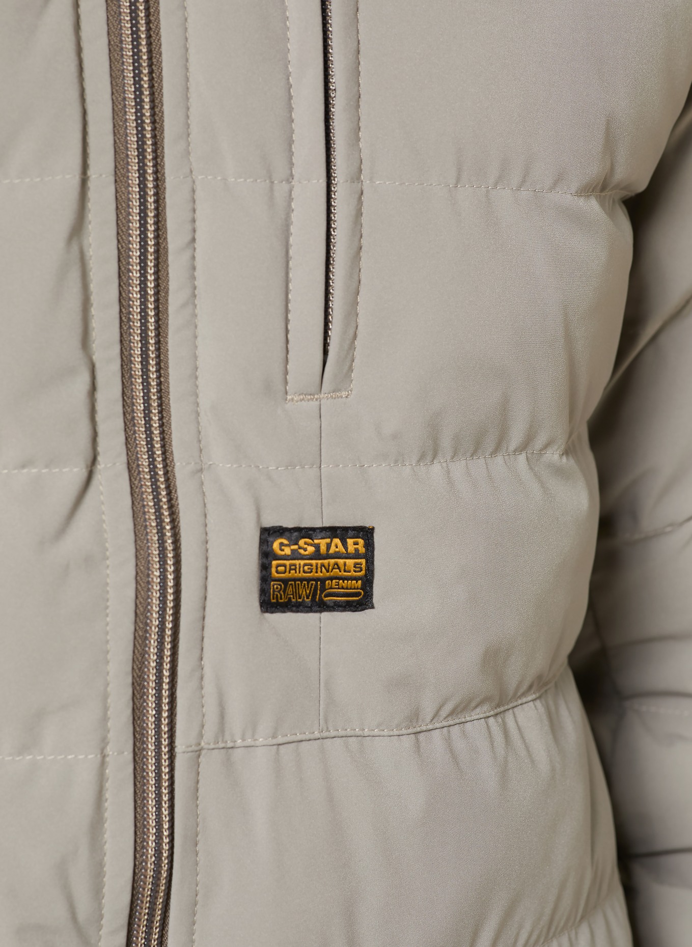 G-Star Steppjacke FOUNDATION: BEIGE