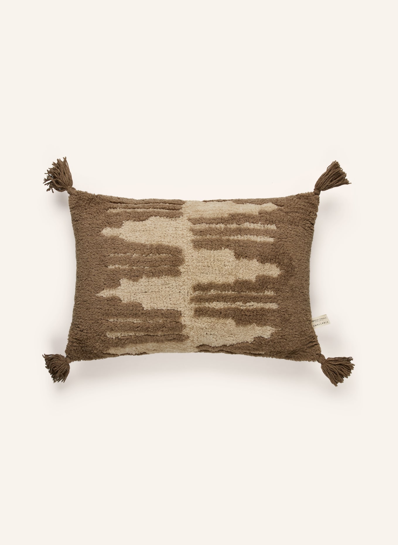 LORENA CANALS Dekokissen ZAGROS: BEIGE / KHAKI