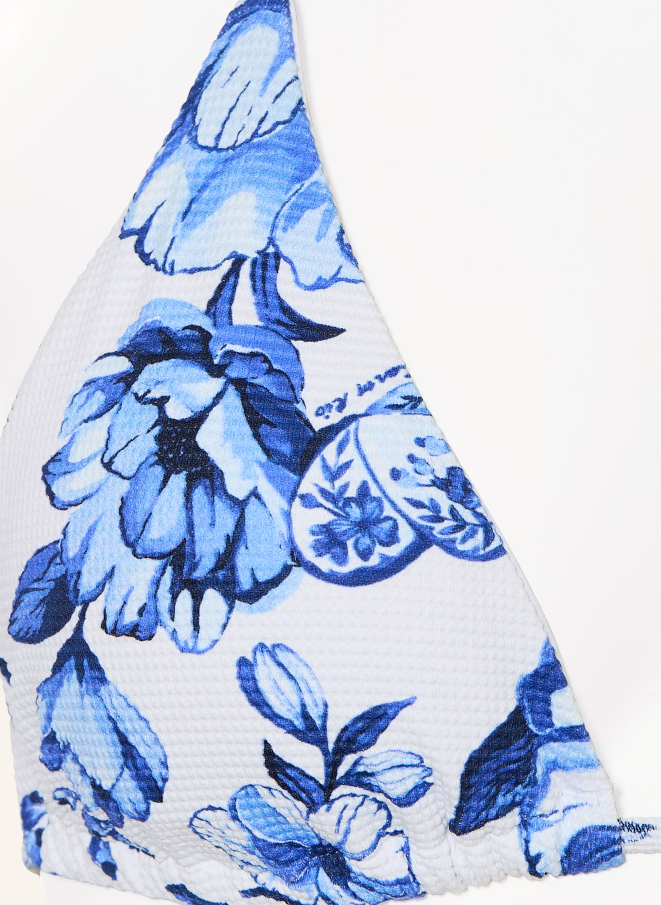 FARM RIO Trójkątny stanik bikini PORCELAIN CHITA: NIEBIESKI / GRANATOWY / BIAŁY