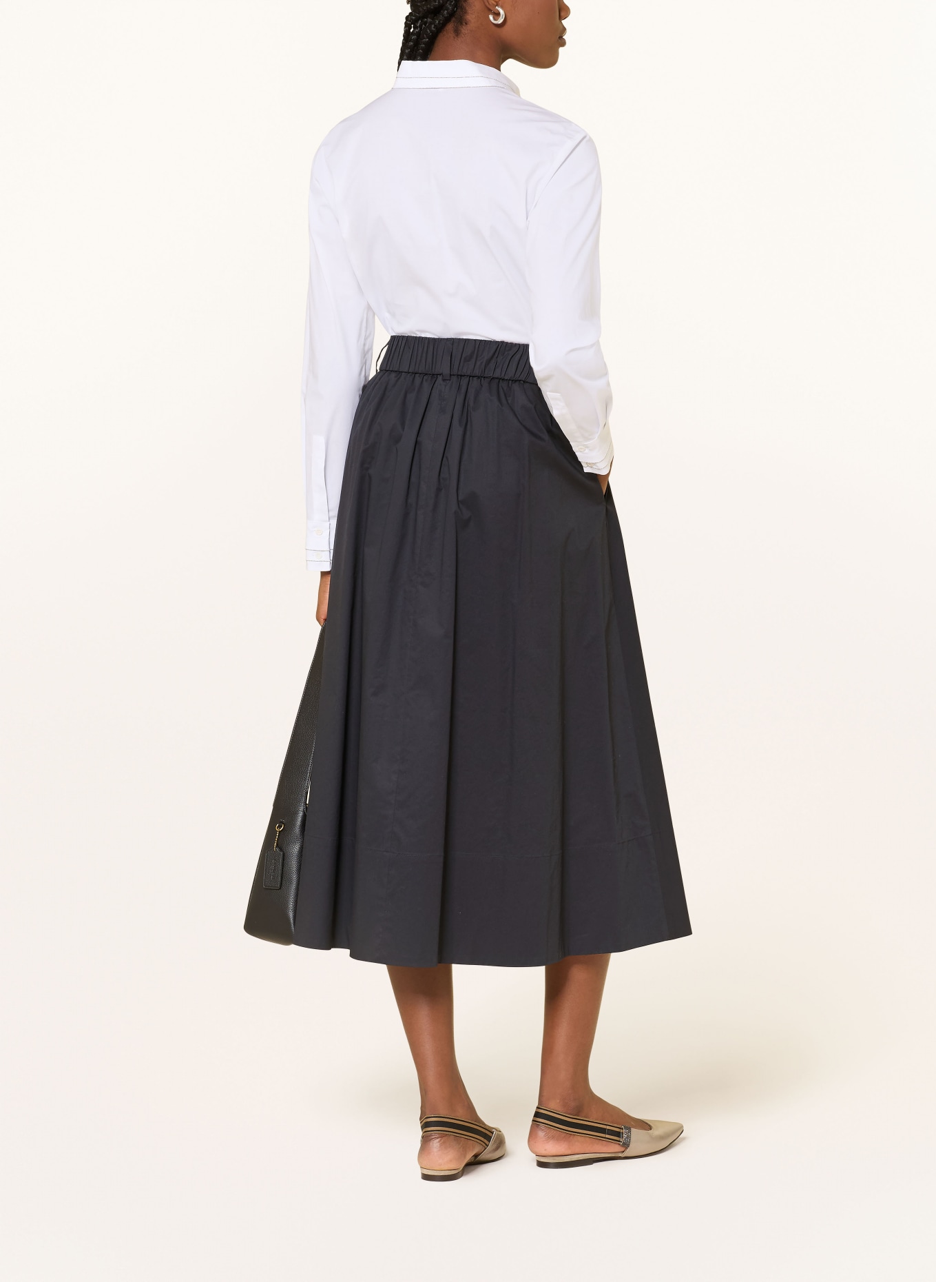 PESERICO skirt: DARK GRAY