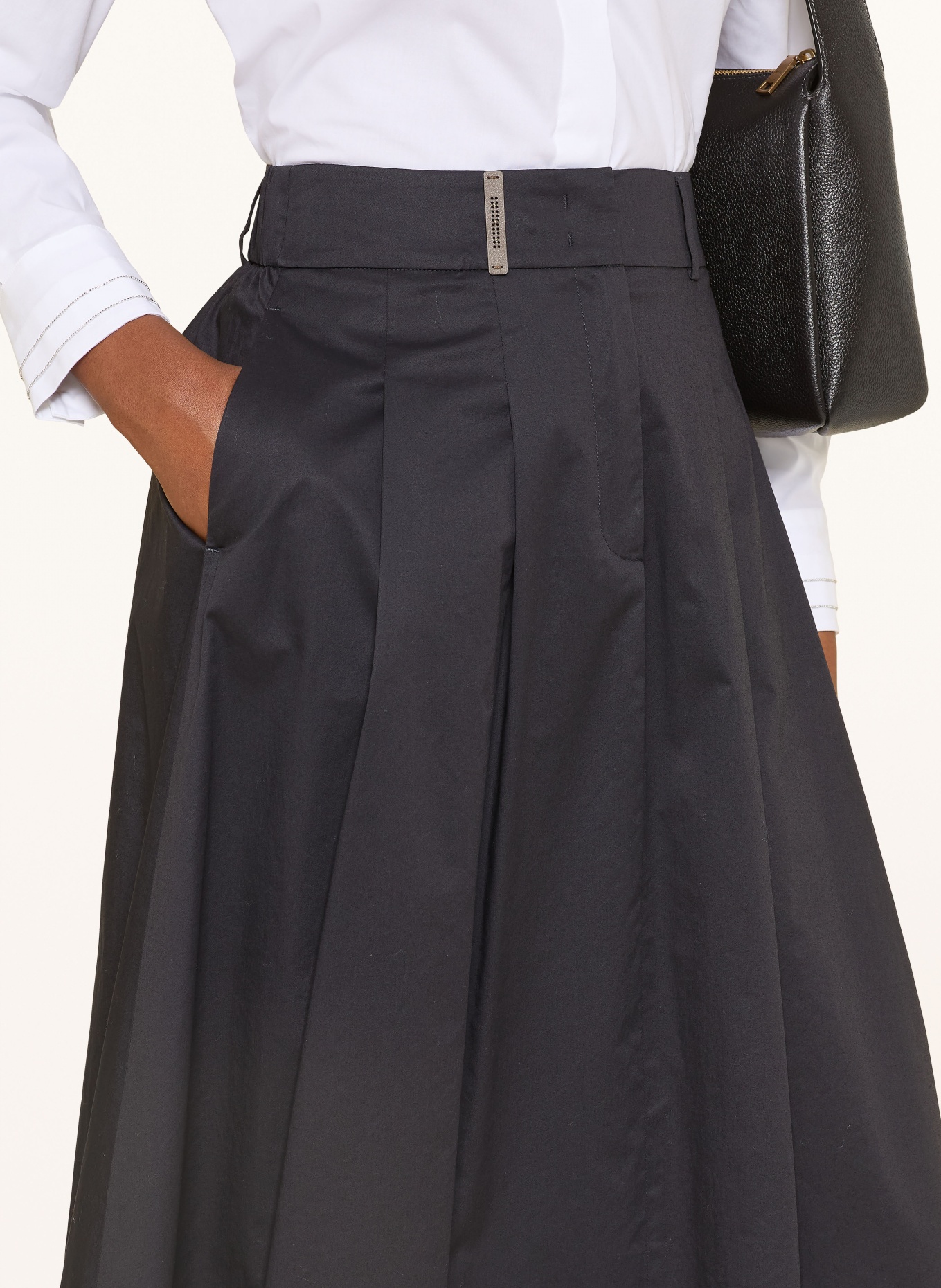 PESERICO skirt: DARK GRAY
