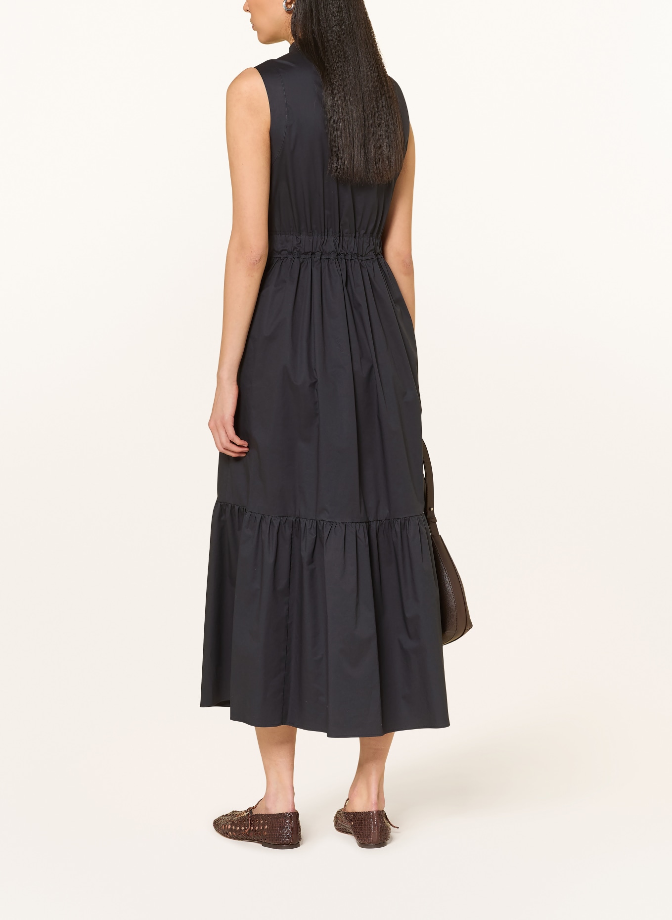 PESERICO sukienka: CZARNY