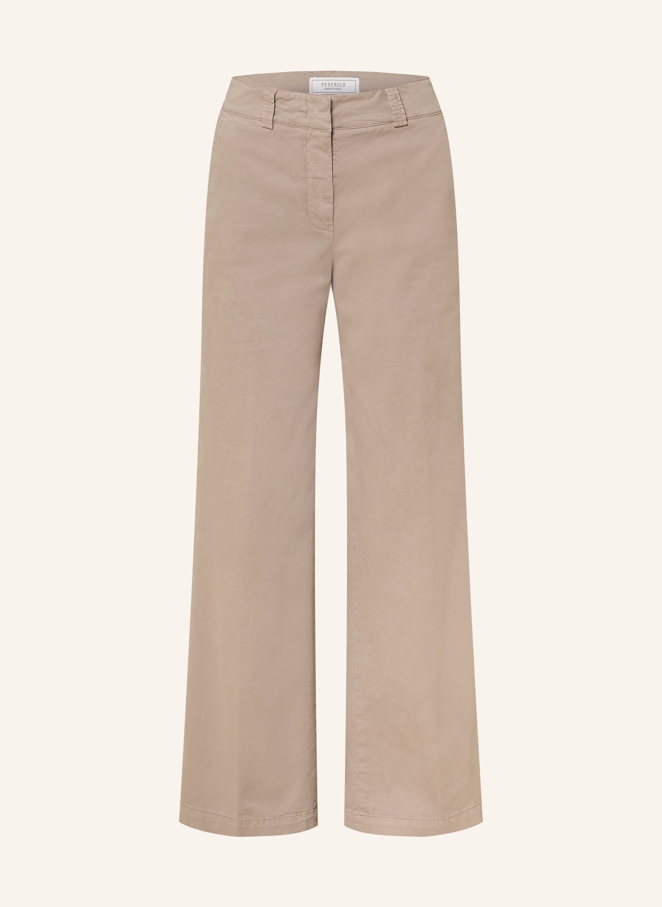 PESERICO Marlenehose: TAUPE