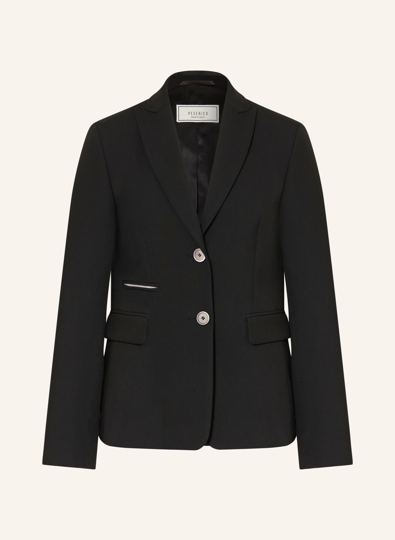 PESERICO Blazer: SCHWARZ