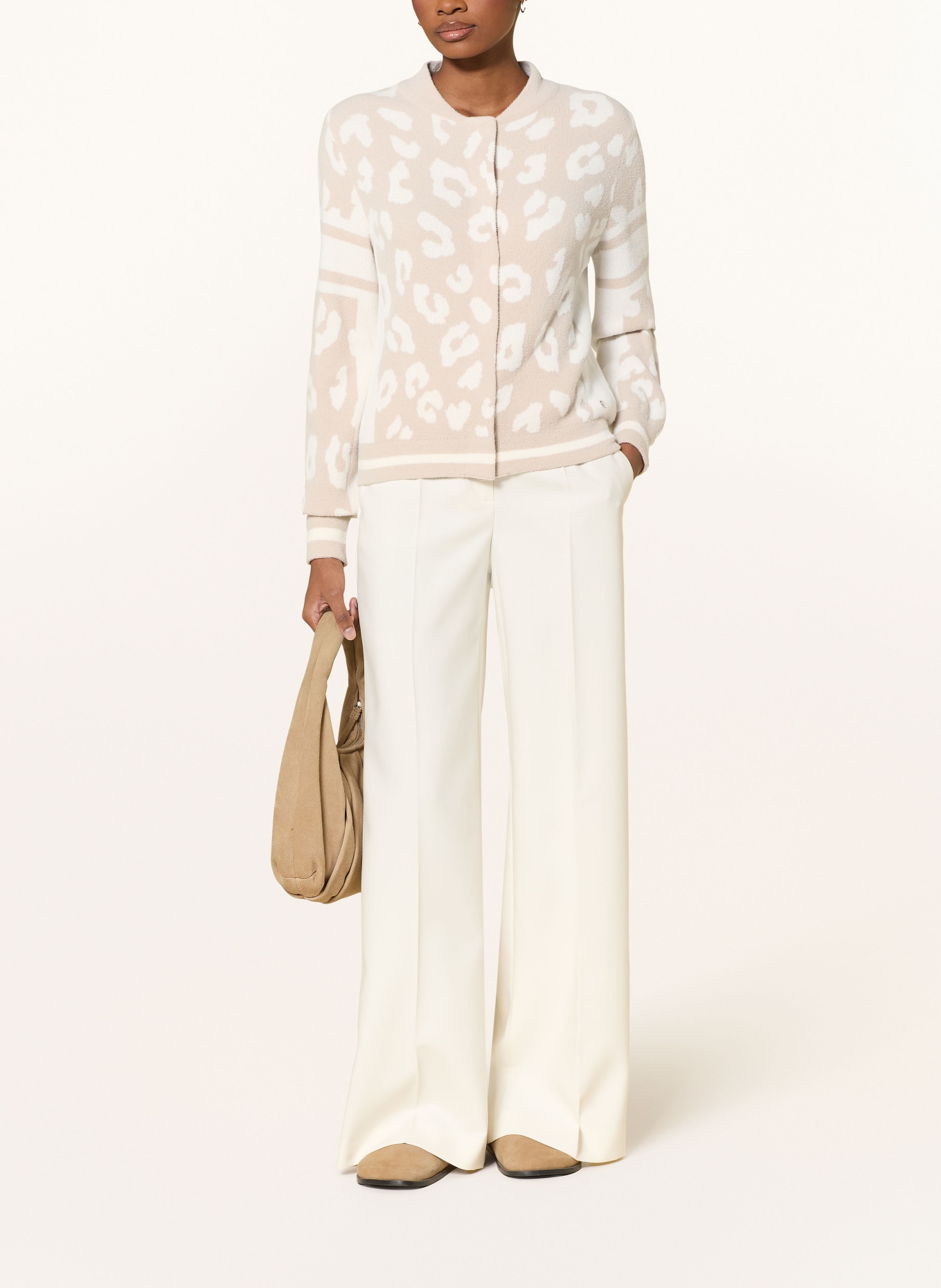 monari cardigan: BEIGE / ÉCRU