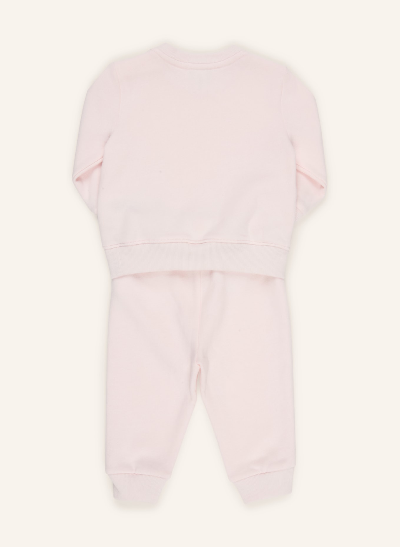 POLO RALPH LAUREN Sada: mikina a tepláky: SVĚTLE RŮŽOVÁ / SVĚTLE HNĚDÁ / RŮŽOVÁ