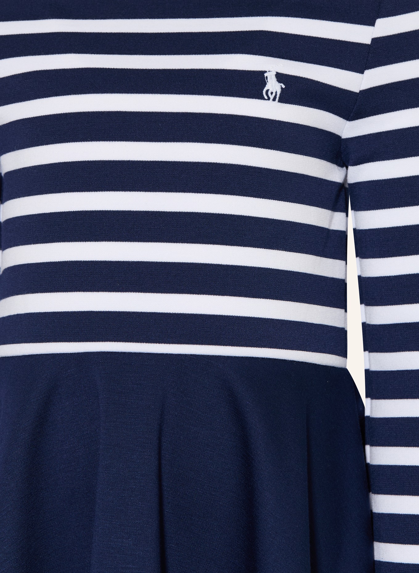 POLO RALPH LAUREN robe: BLEU FONCÉ / BLANC