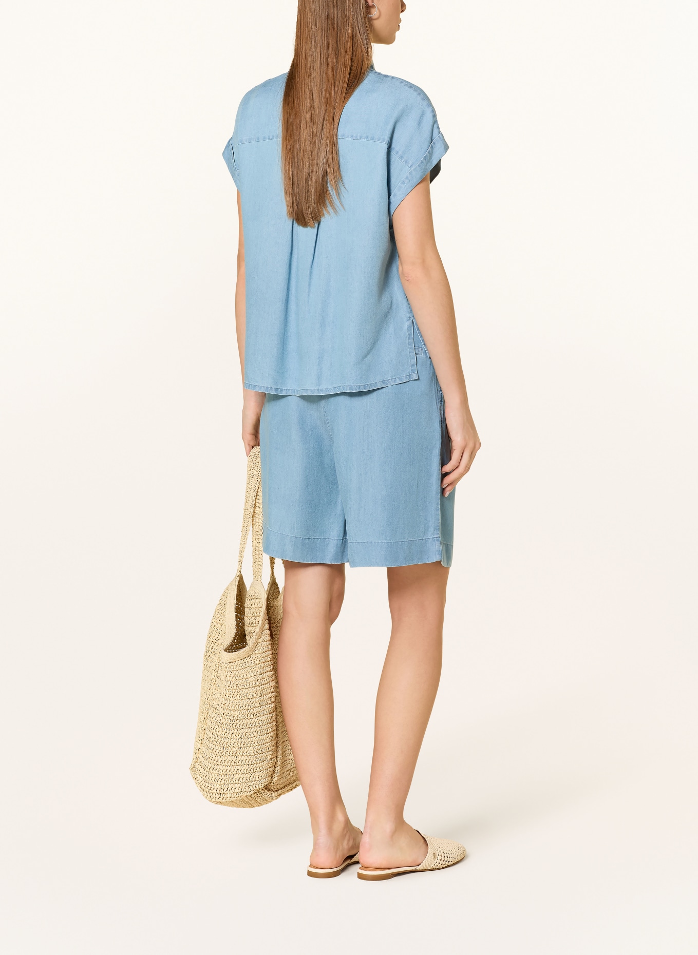 darling harbour Shorts in Jeansoptik: MID BLUE