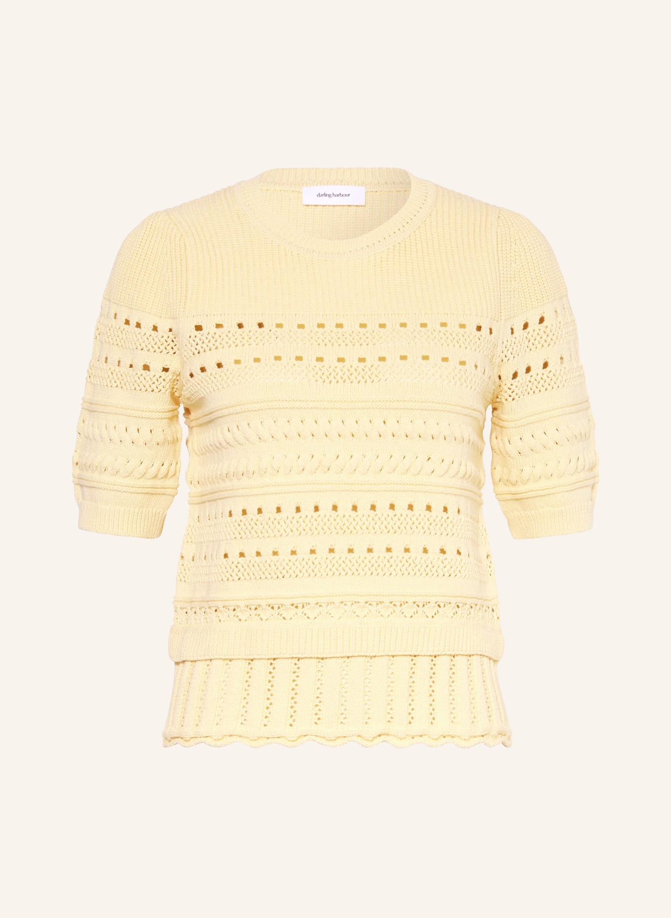 darling harbour Strickbluse: VANILLA