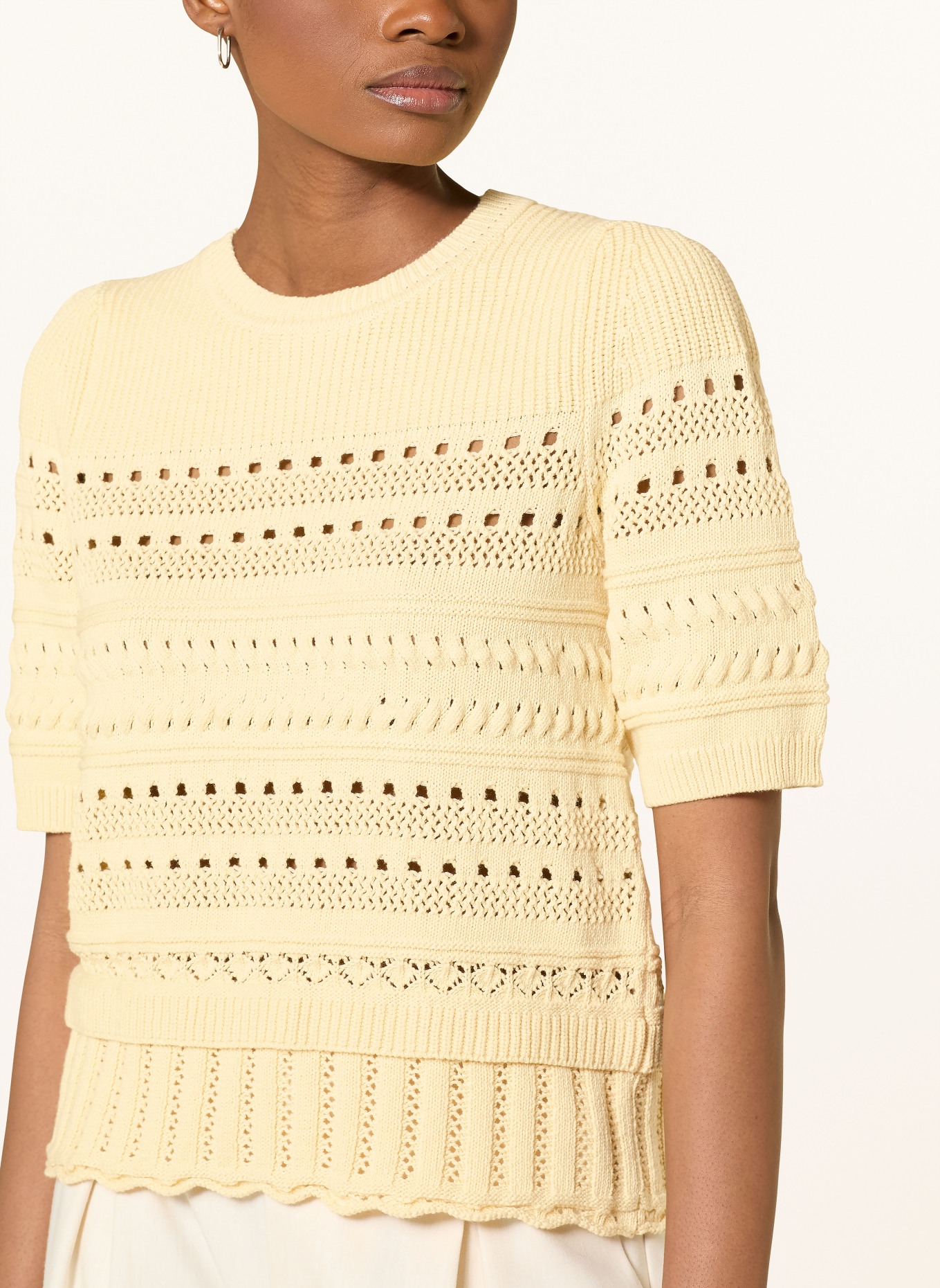 darling harbour Strickbluse: VANILLA