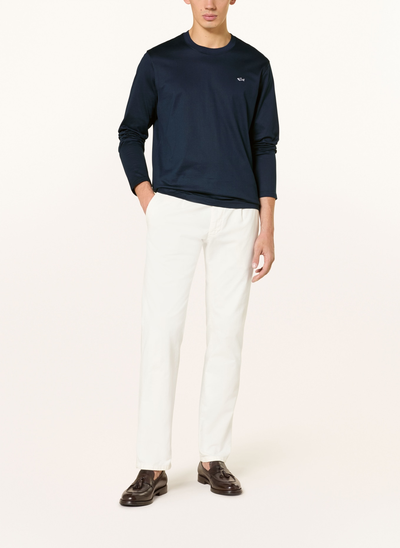 PAUL & SHARK Longsleeve: DUNKELBLAU